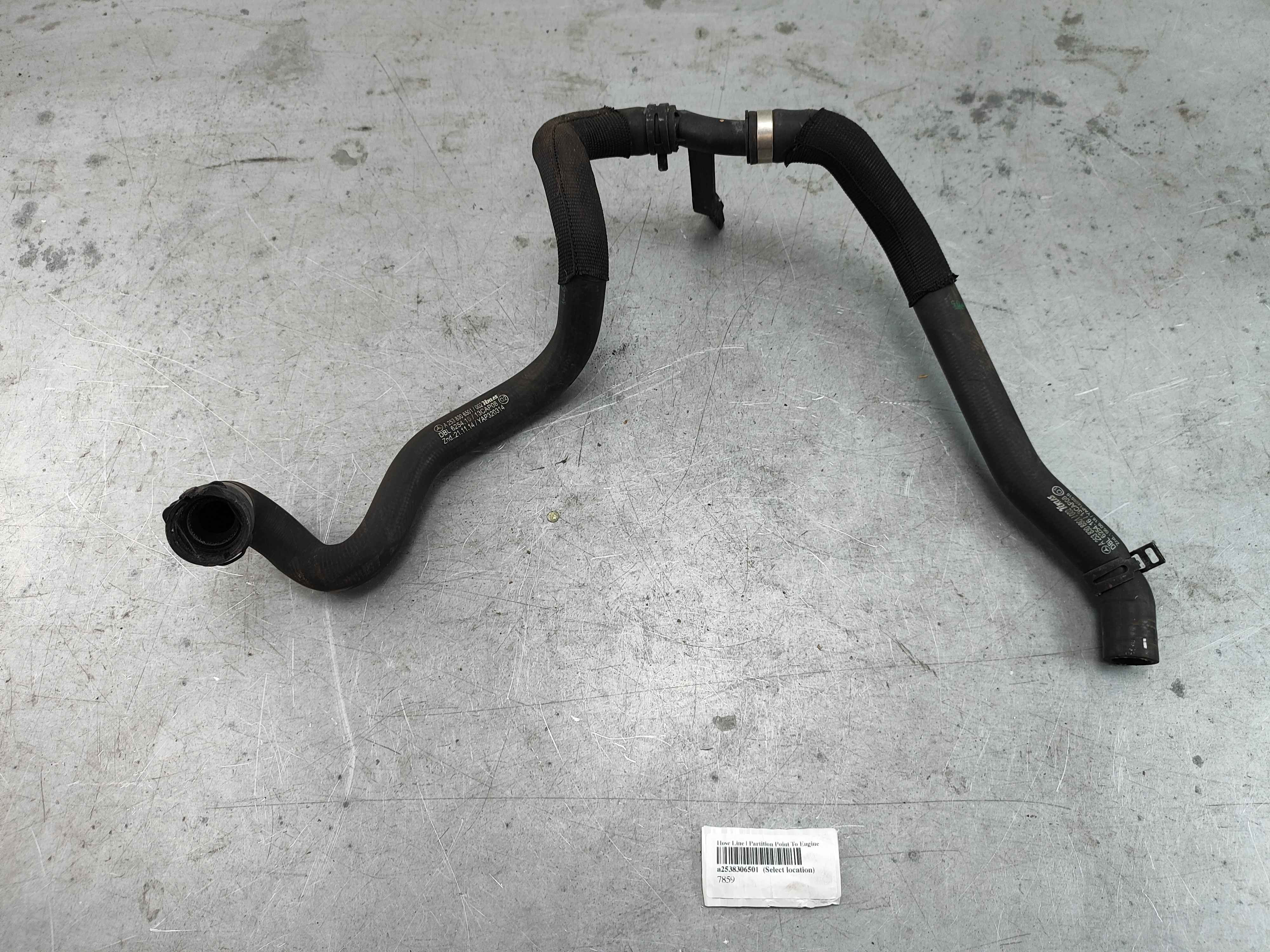 Hose Line | Partition Point To Engine