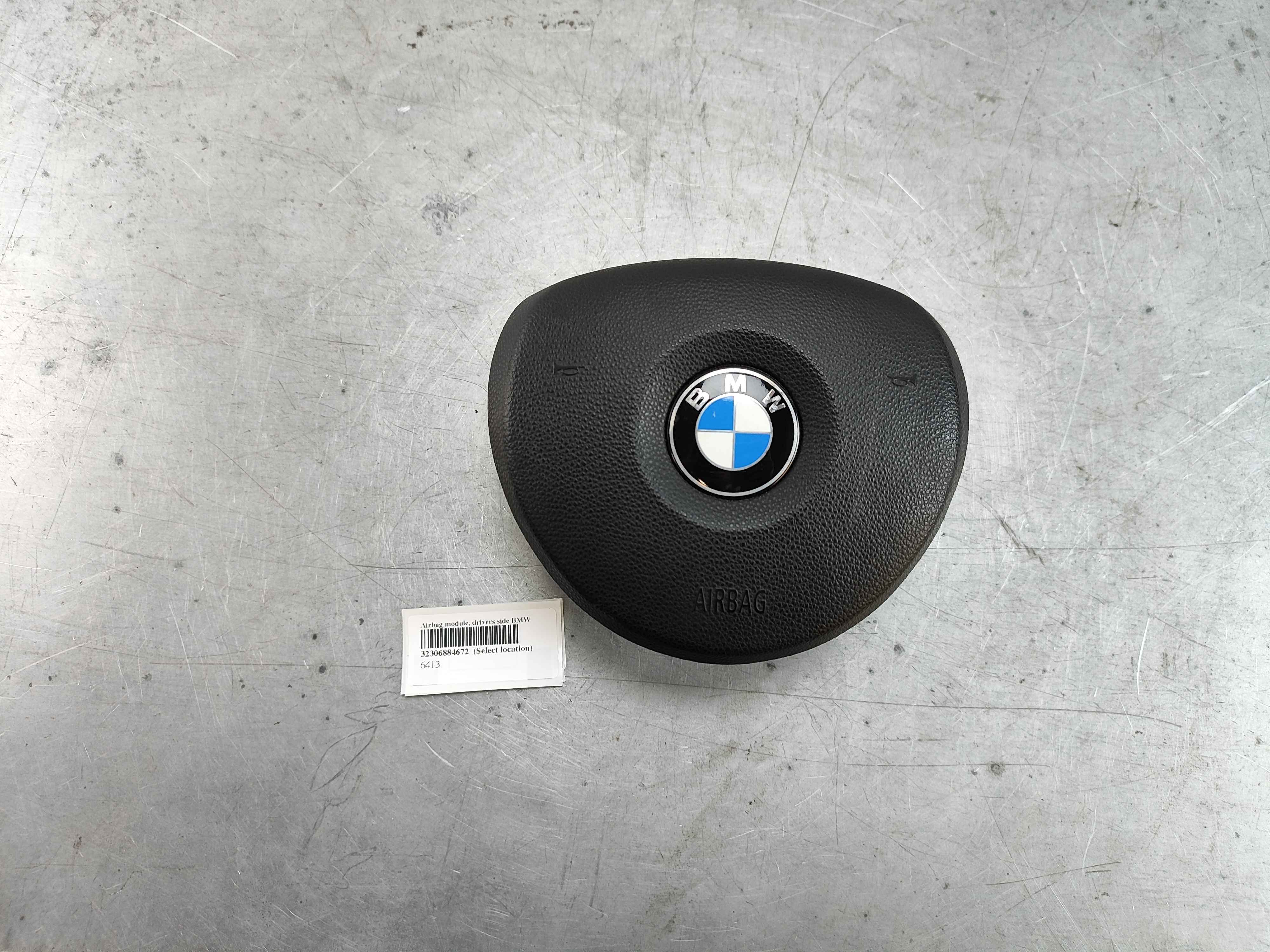 Airbag module, drivers side BMW