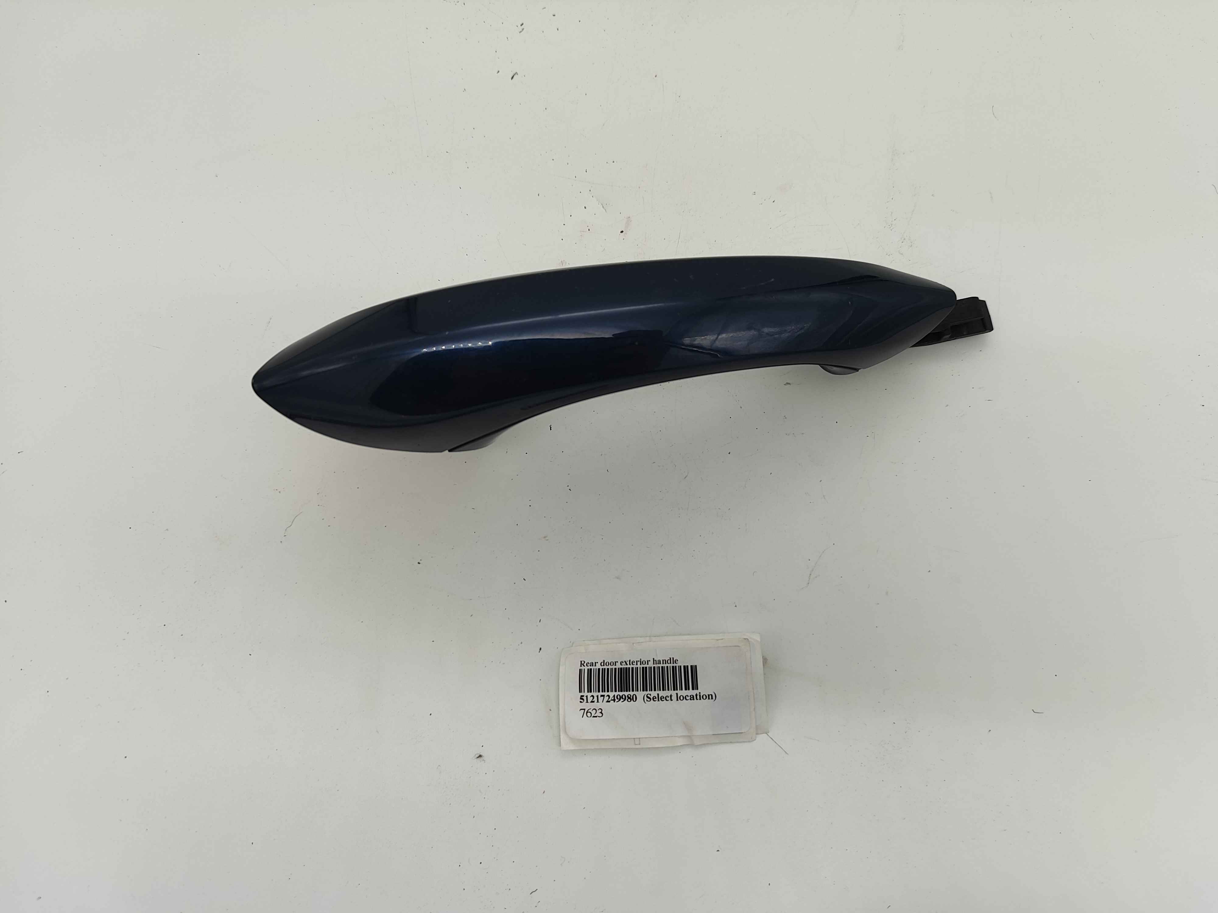 Rear door exterior handle
