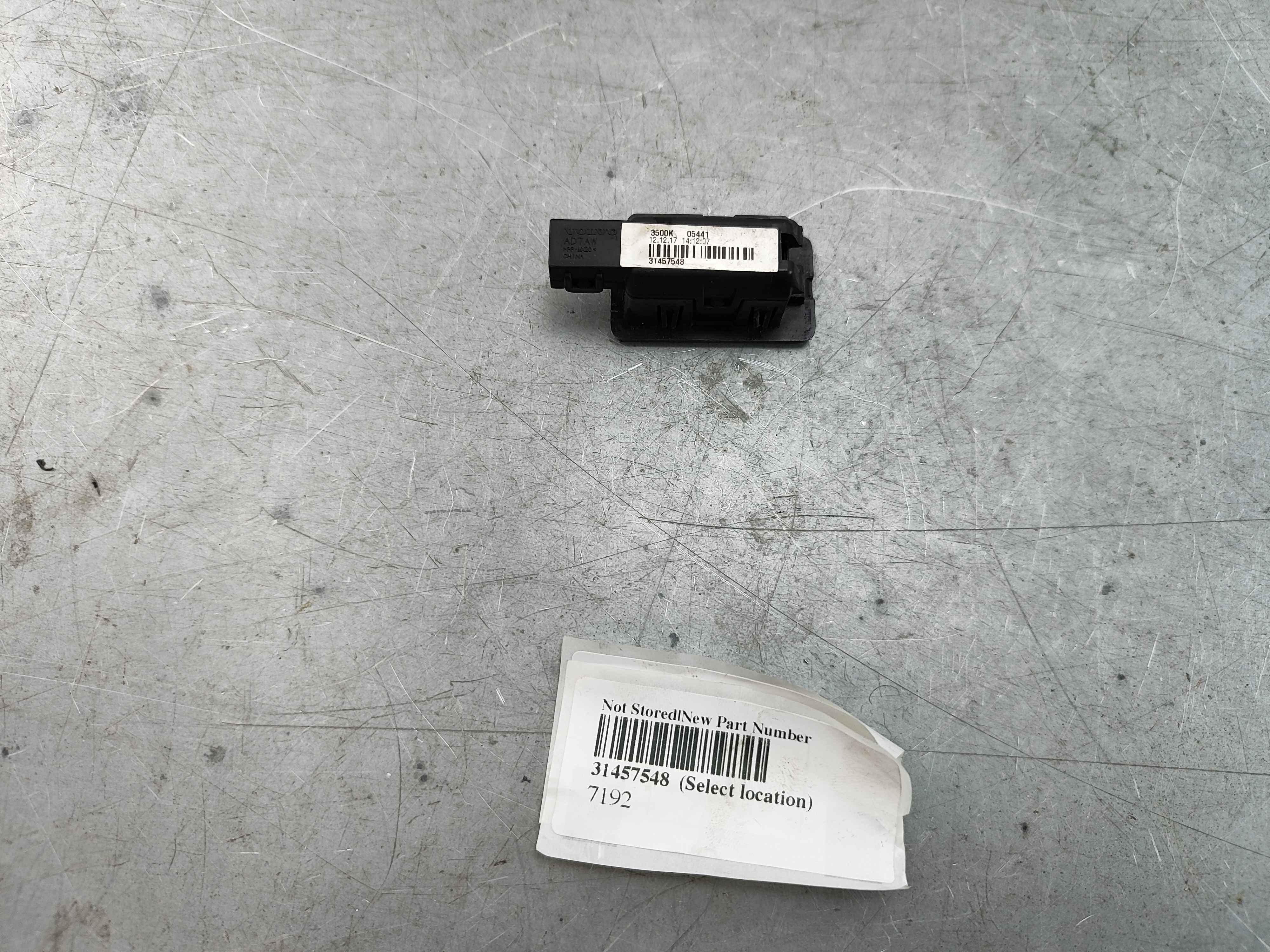 Not Stored|New Part Number