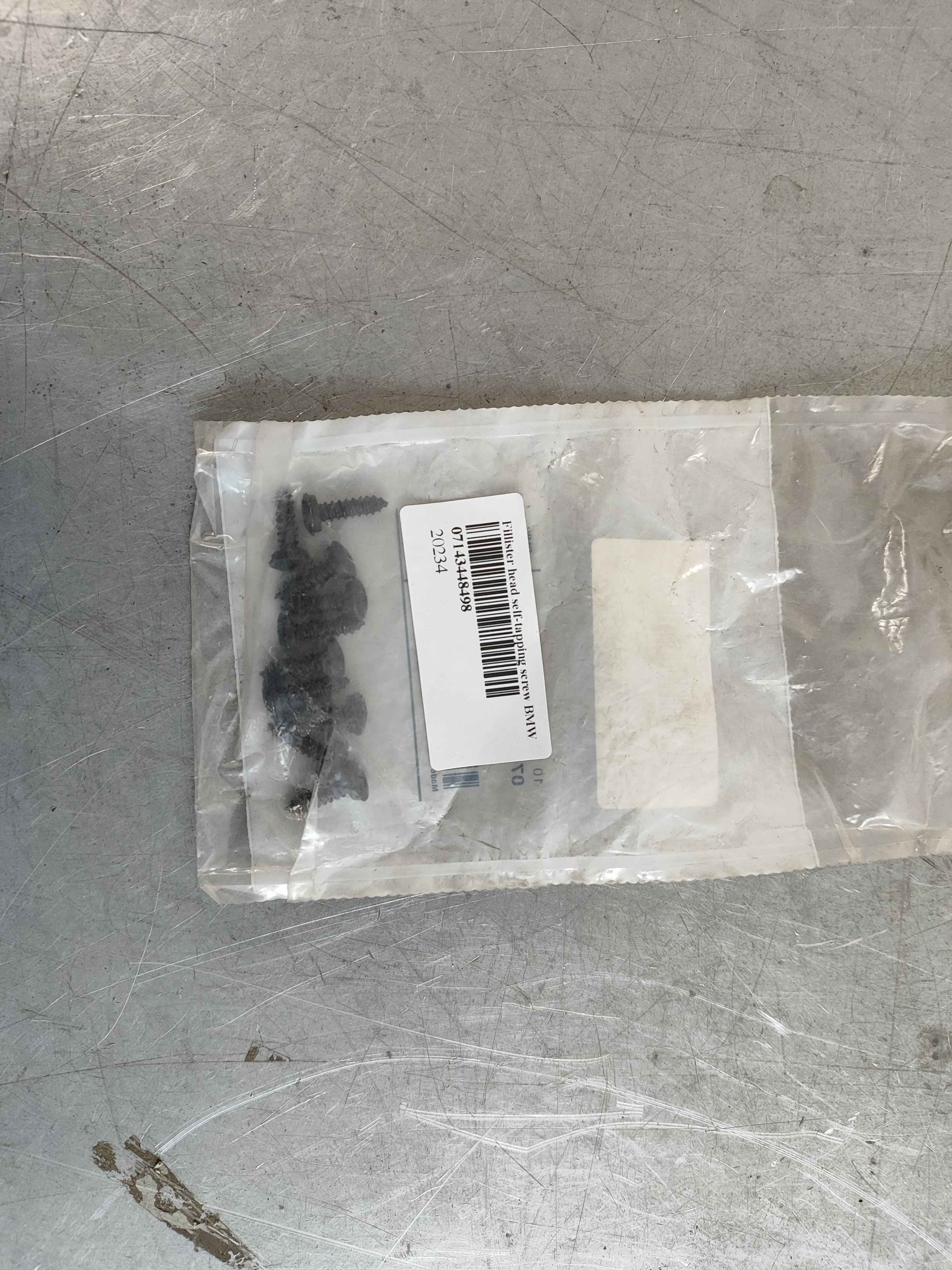 Fillister head self-tapping screw BMW