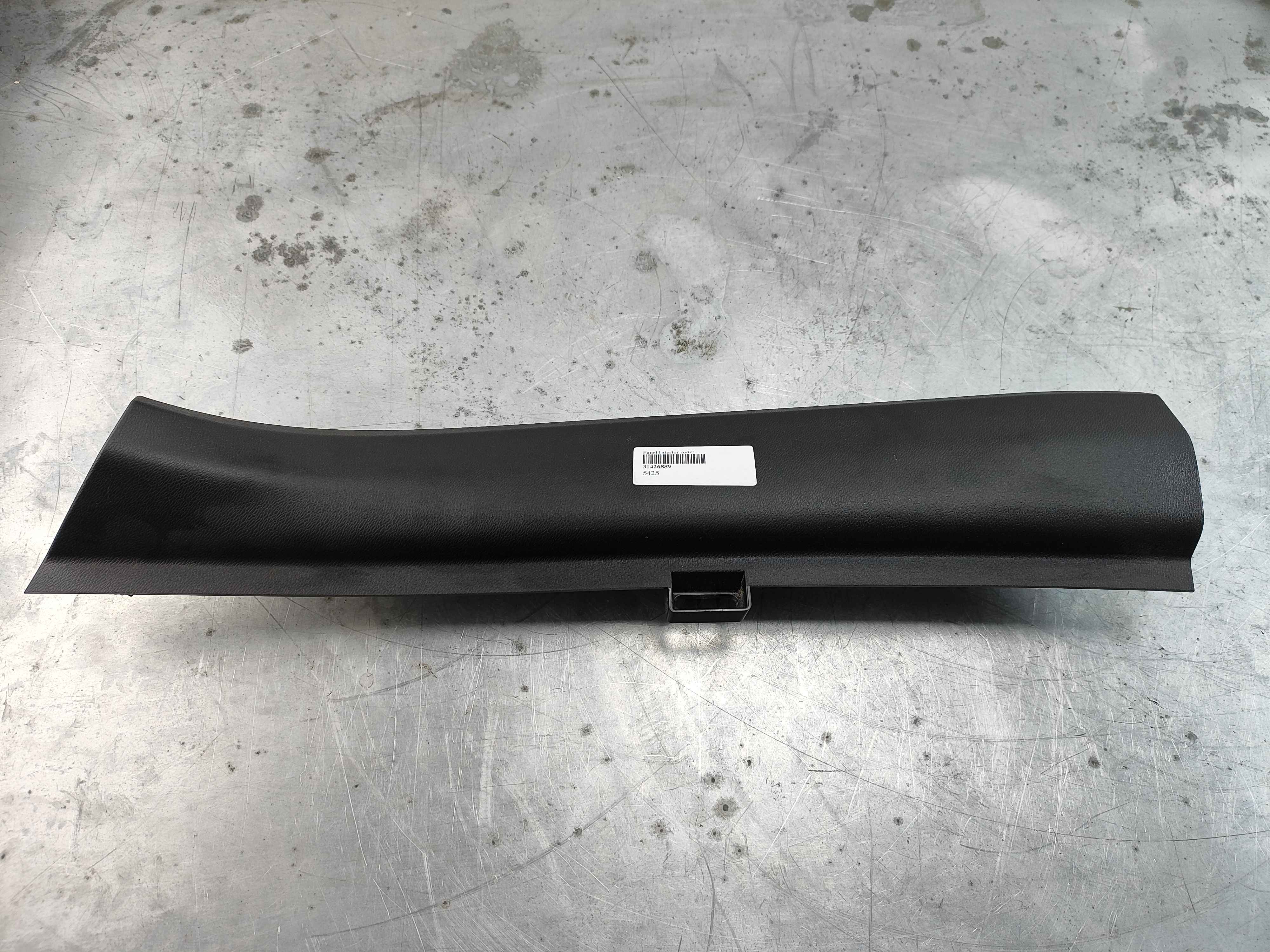 Panel Interior code: RXXX. left lower C pillar charcoal