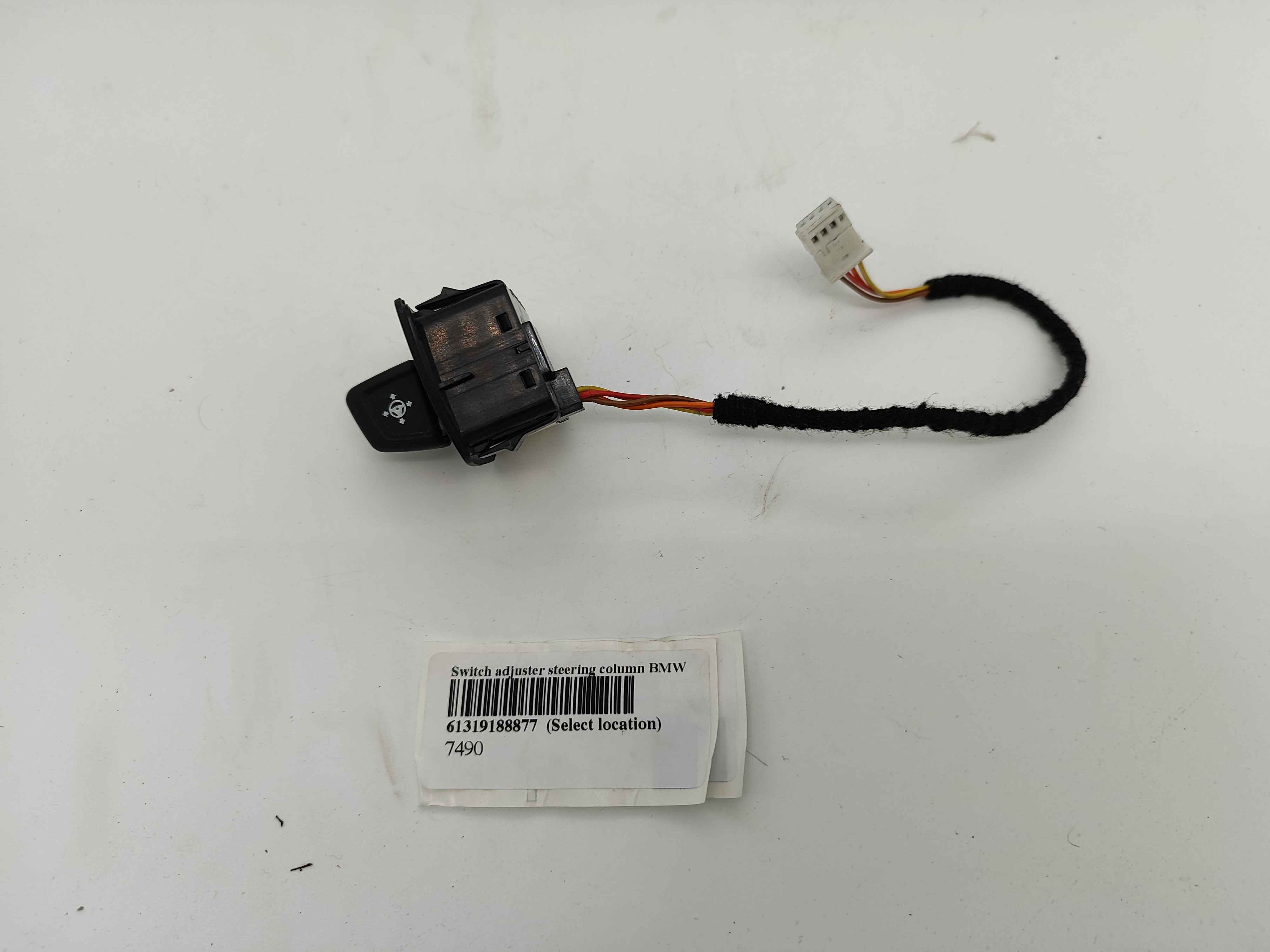 Switch adjuster steering column BMW