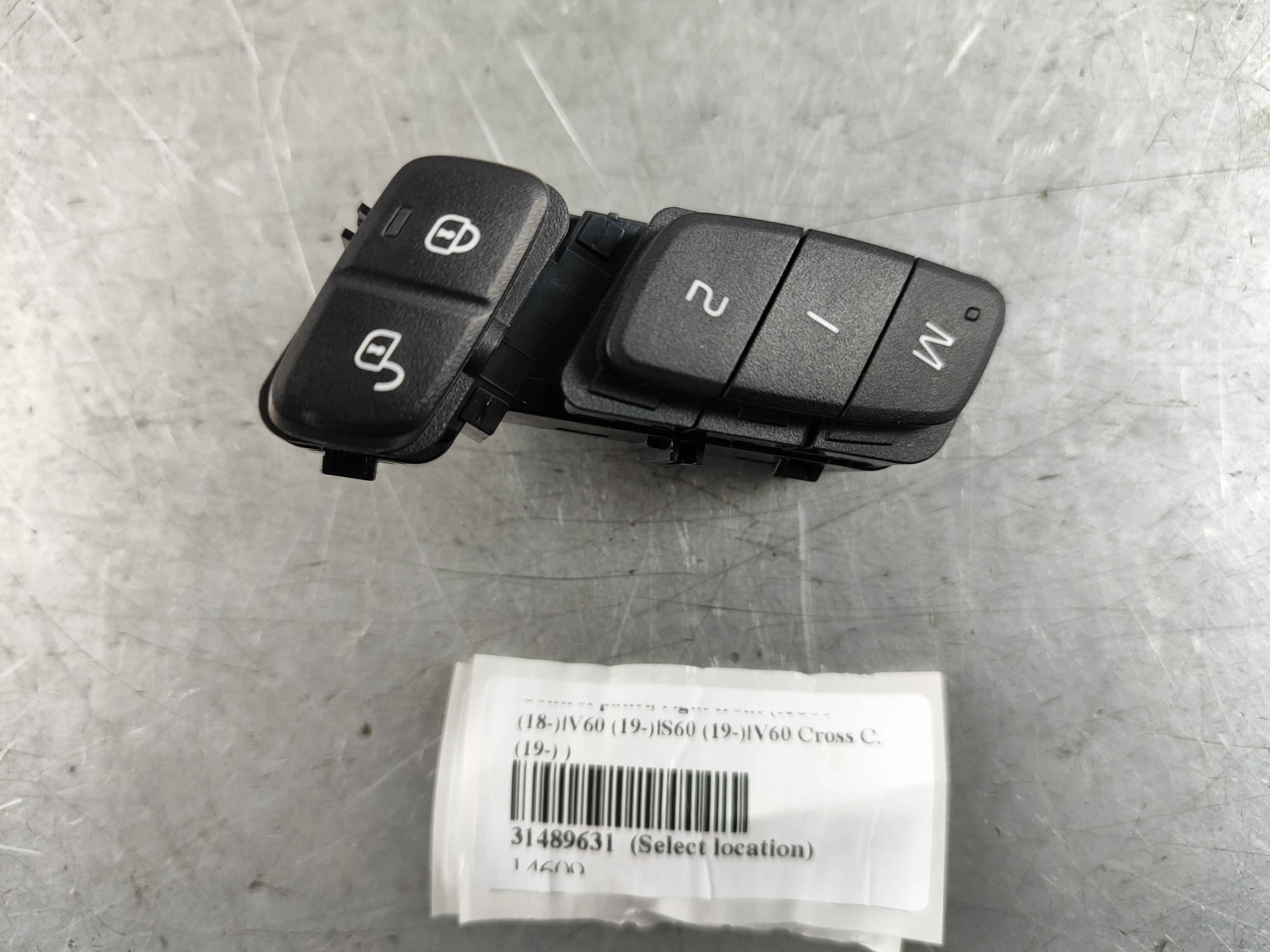 Control panel, right front (XC60 (18-)|V60 (19-)|S60 (19-)|V60 Cross C. (19-) )