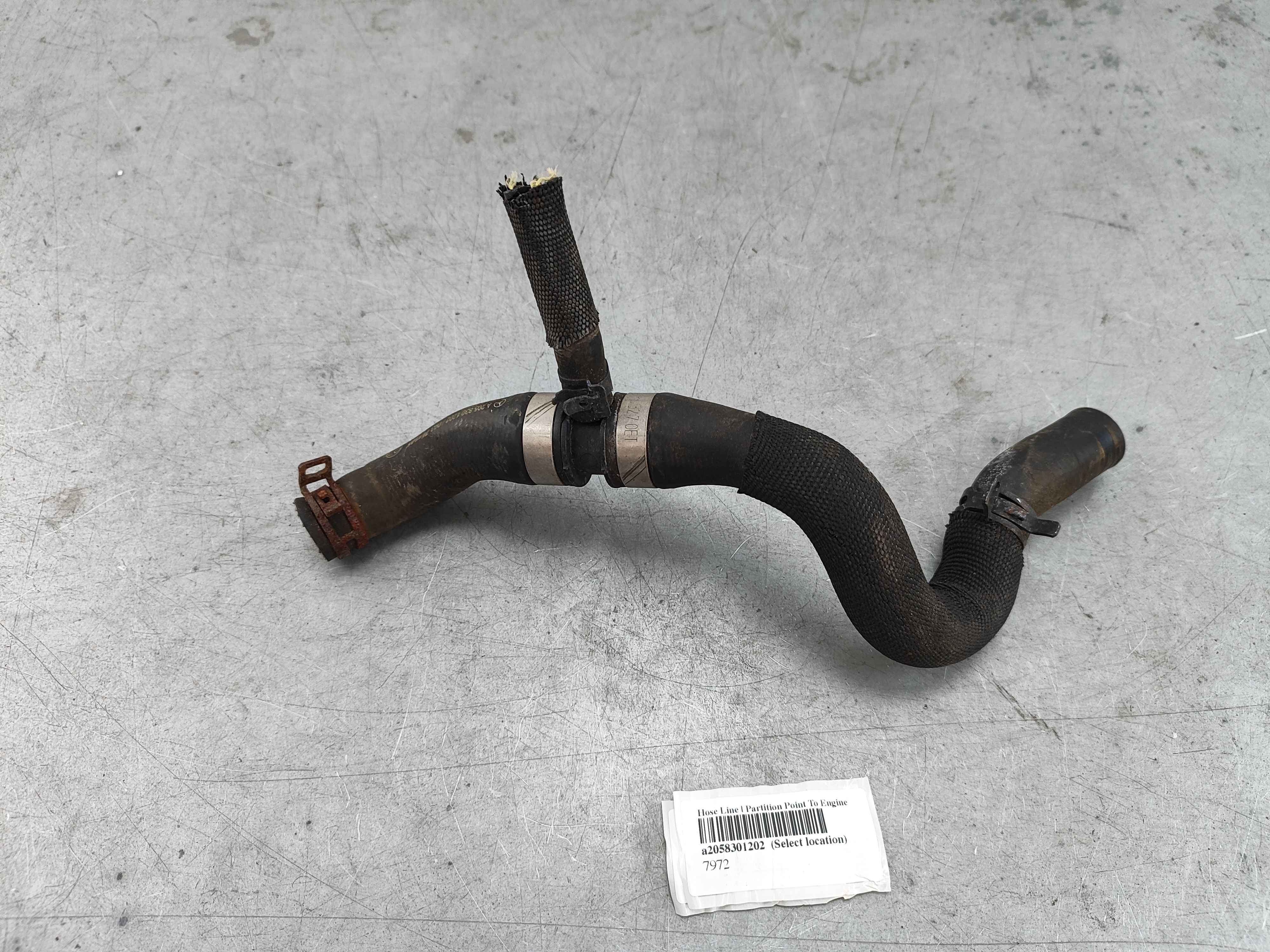 Hose Line | Partition Point To Engine