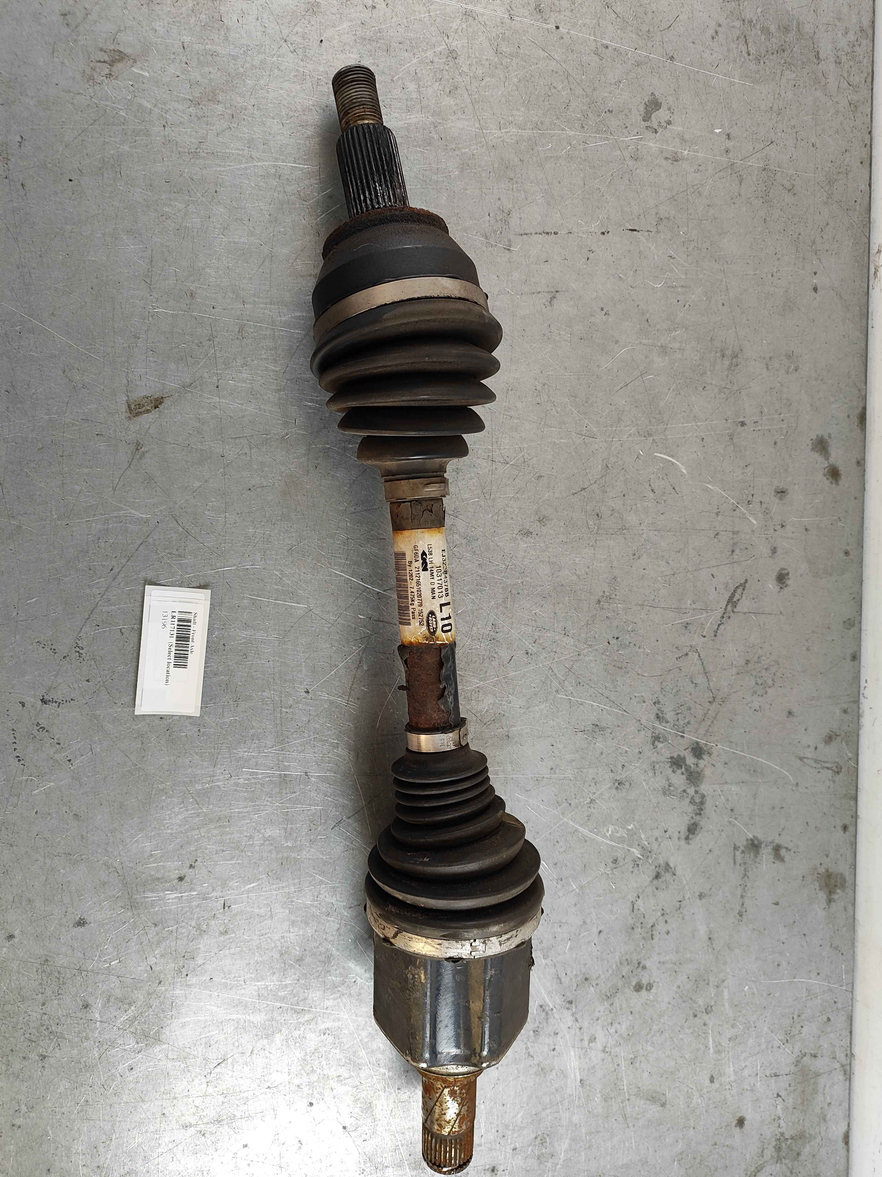 Shaft - Front Axle