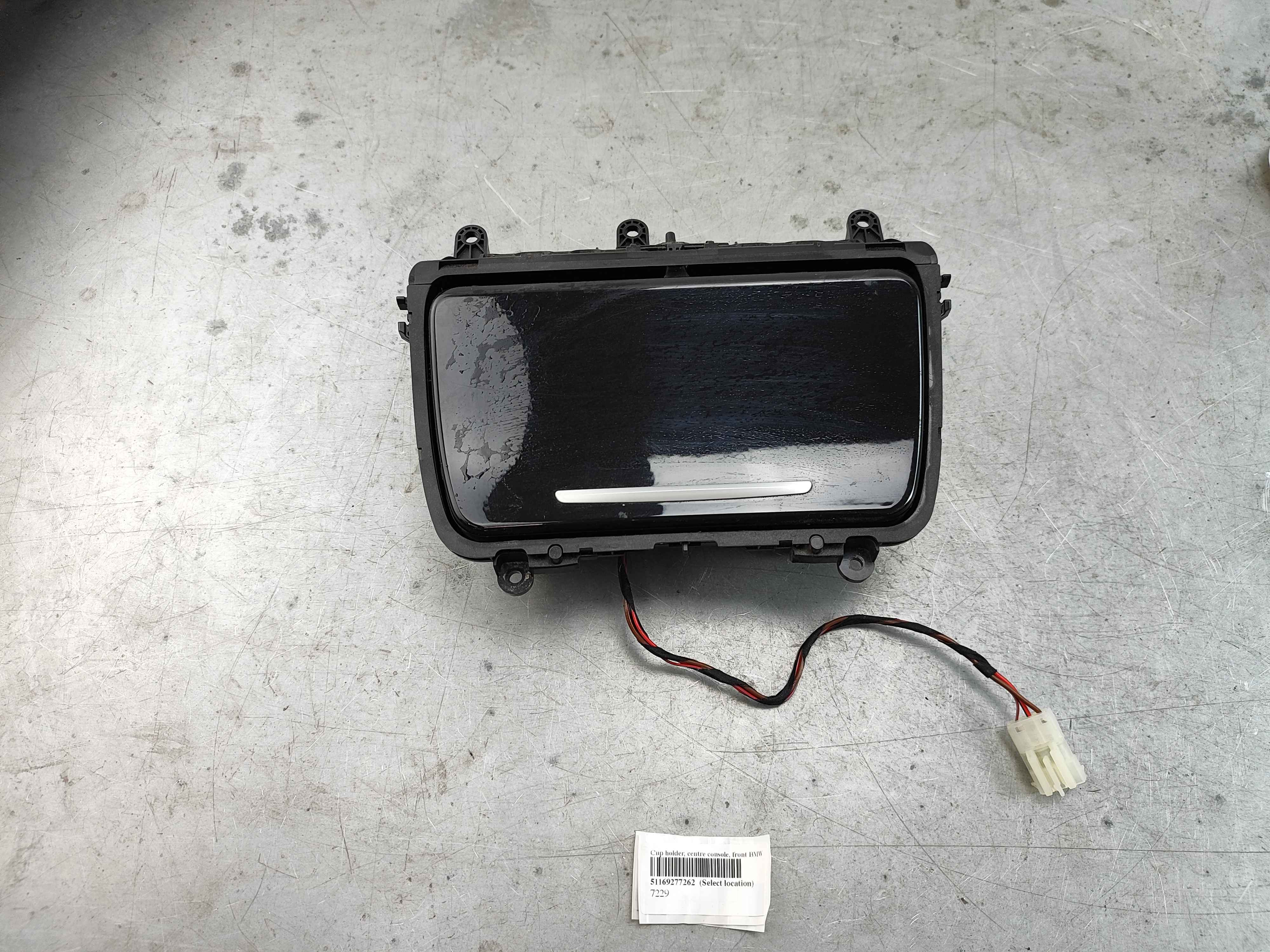 Cup holder, centre console, front BMW