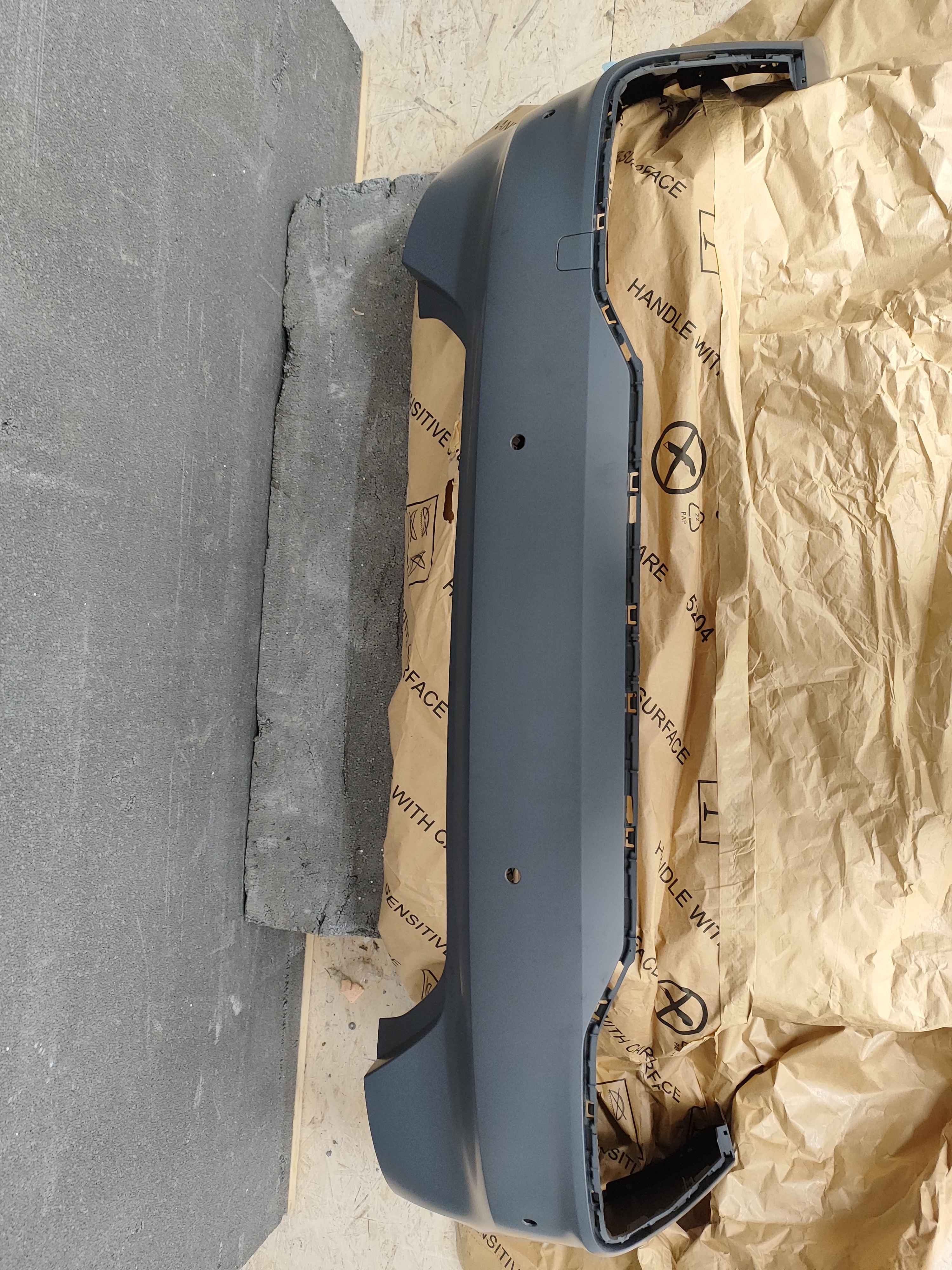 Bumper cover primed