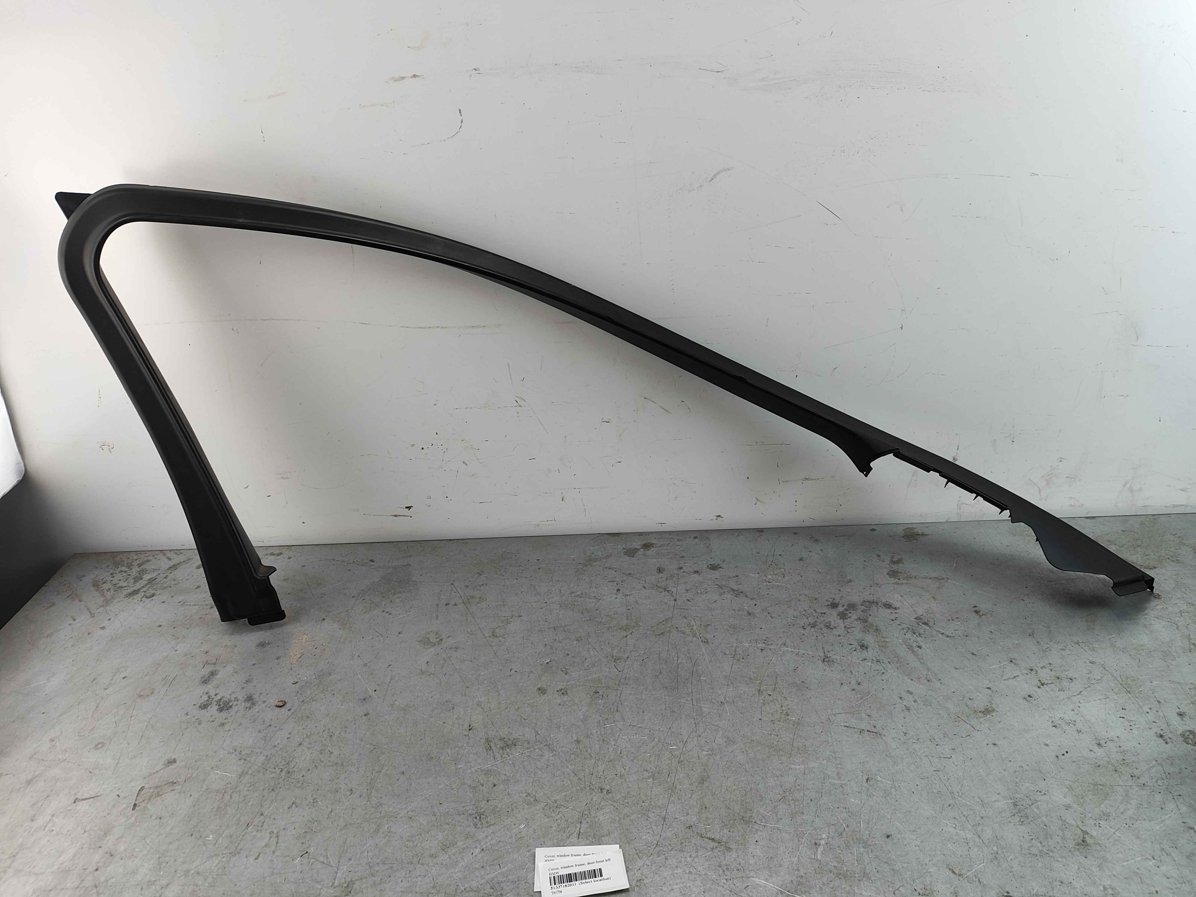 Cover, window frame, door front left BMW