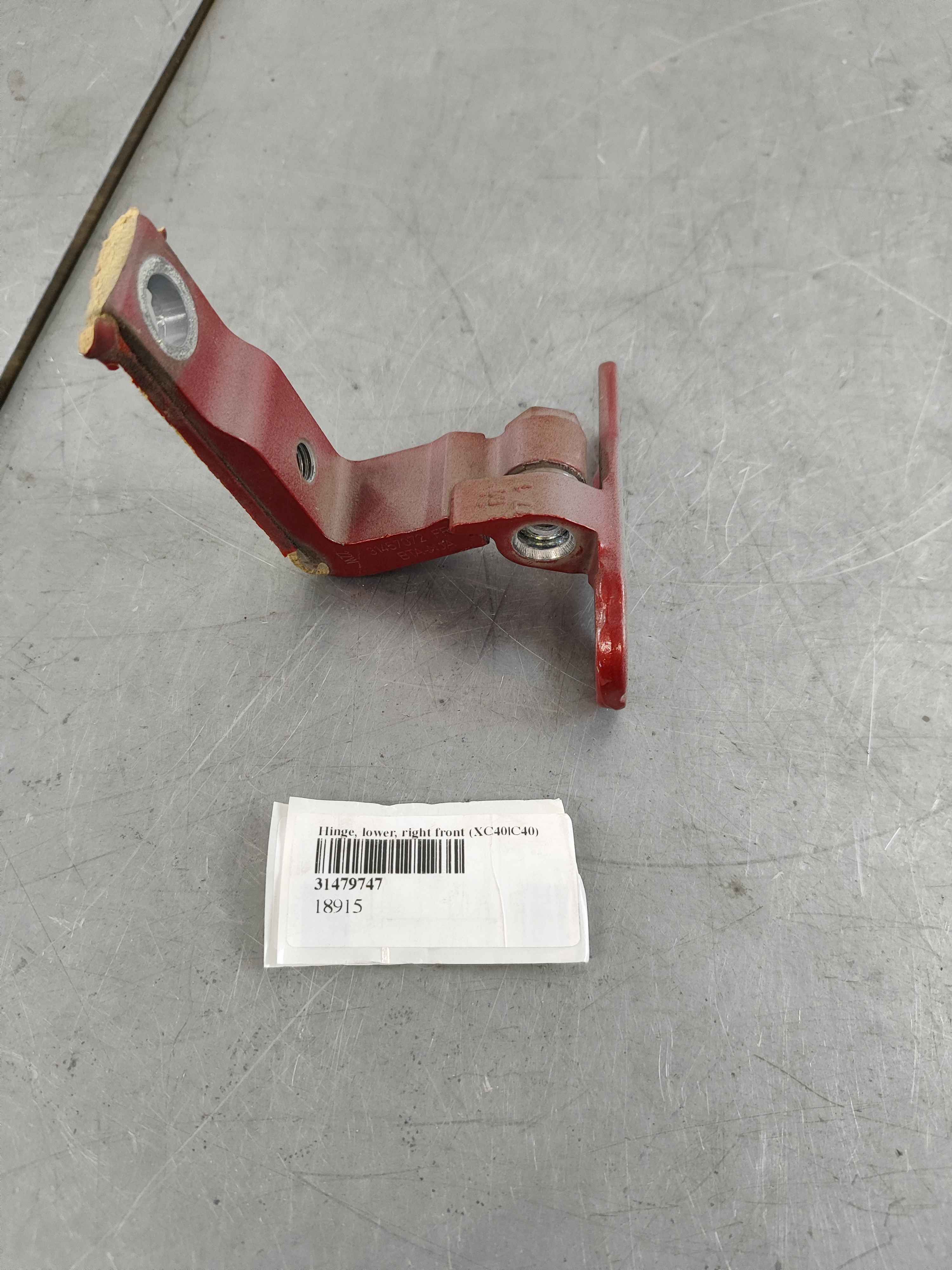 Hinge, lower, right front (XC40|C40)