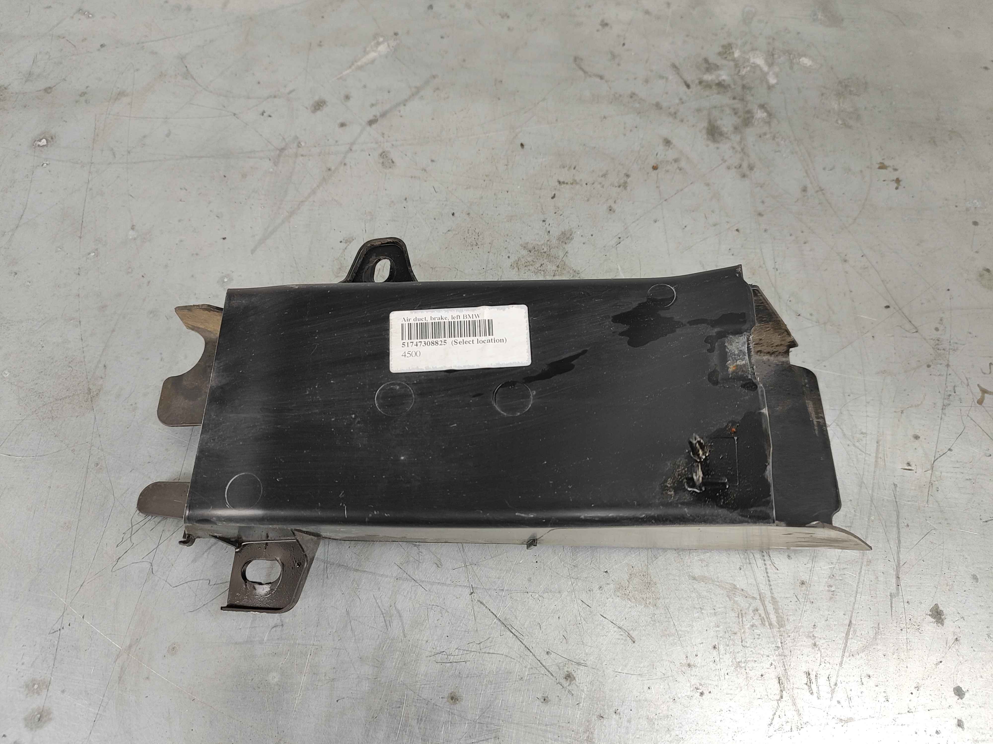 Air duct, brake, left BMW