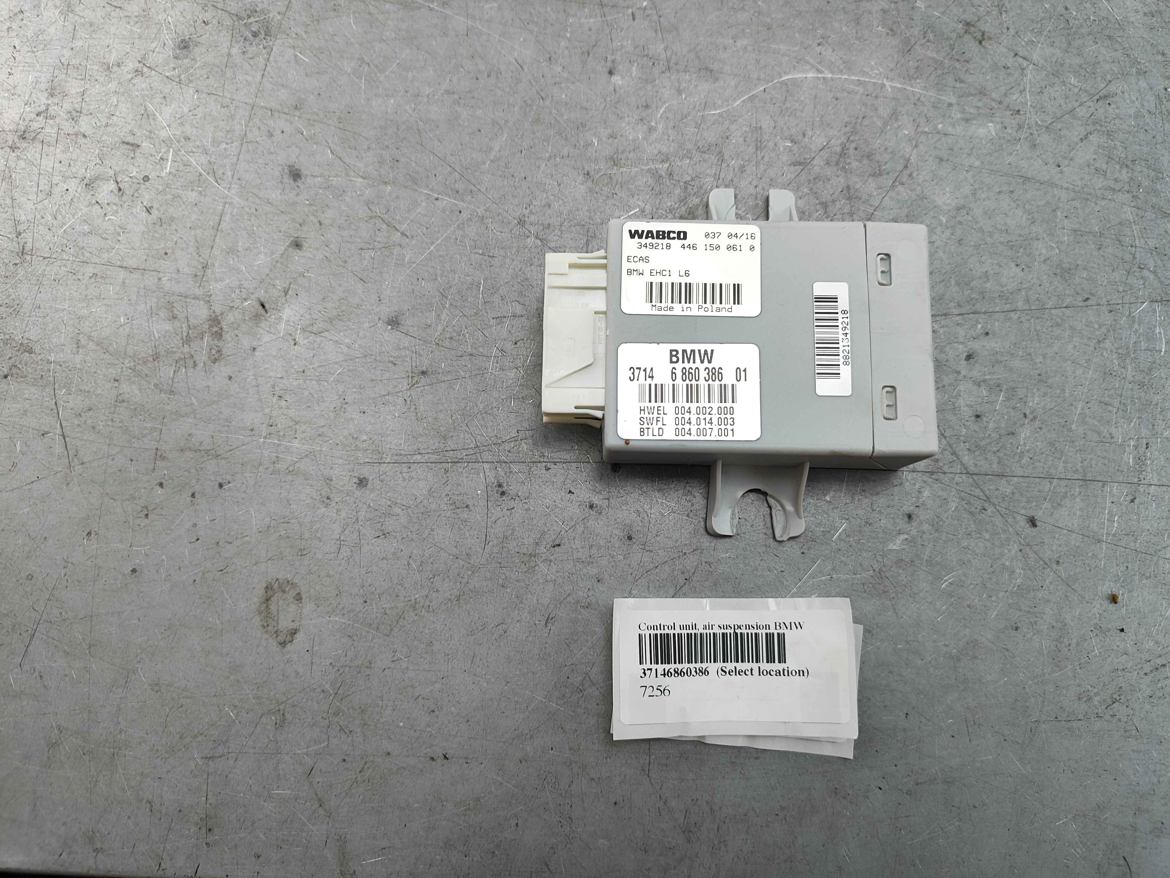 Control unit, air suspension BMW