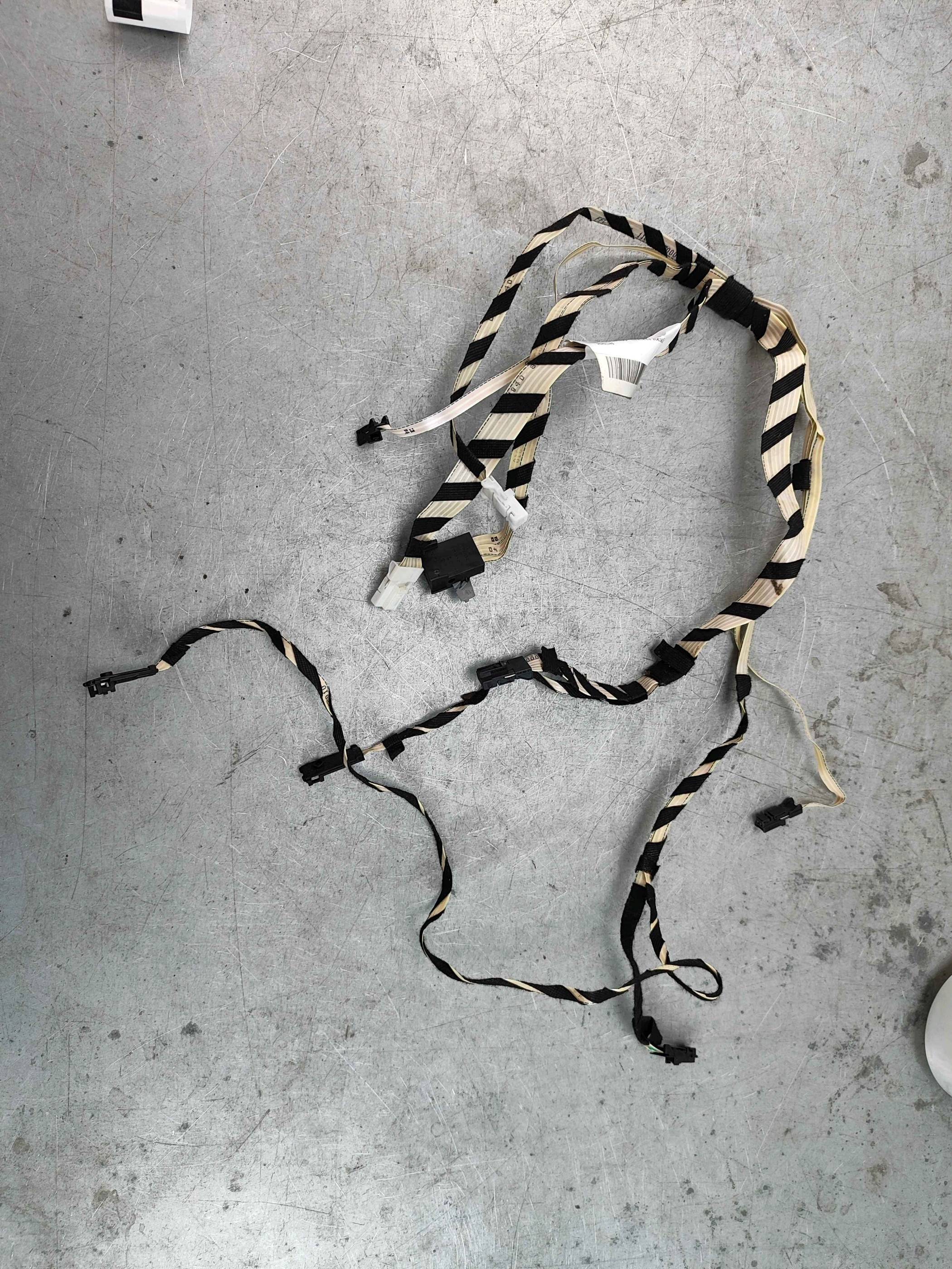 Rear door wiring loom