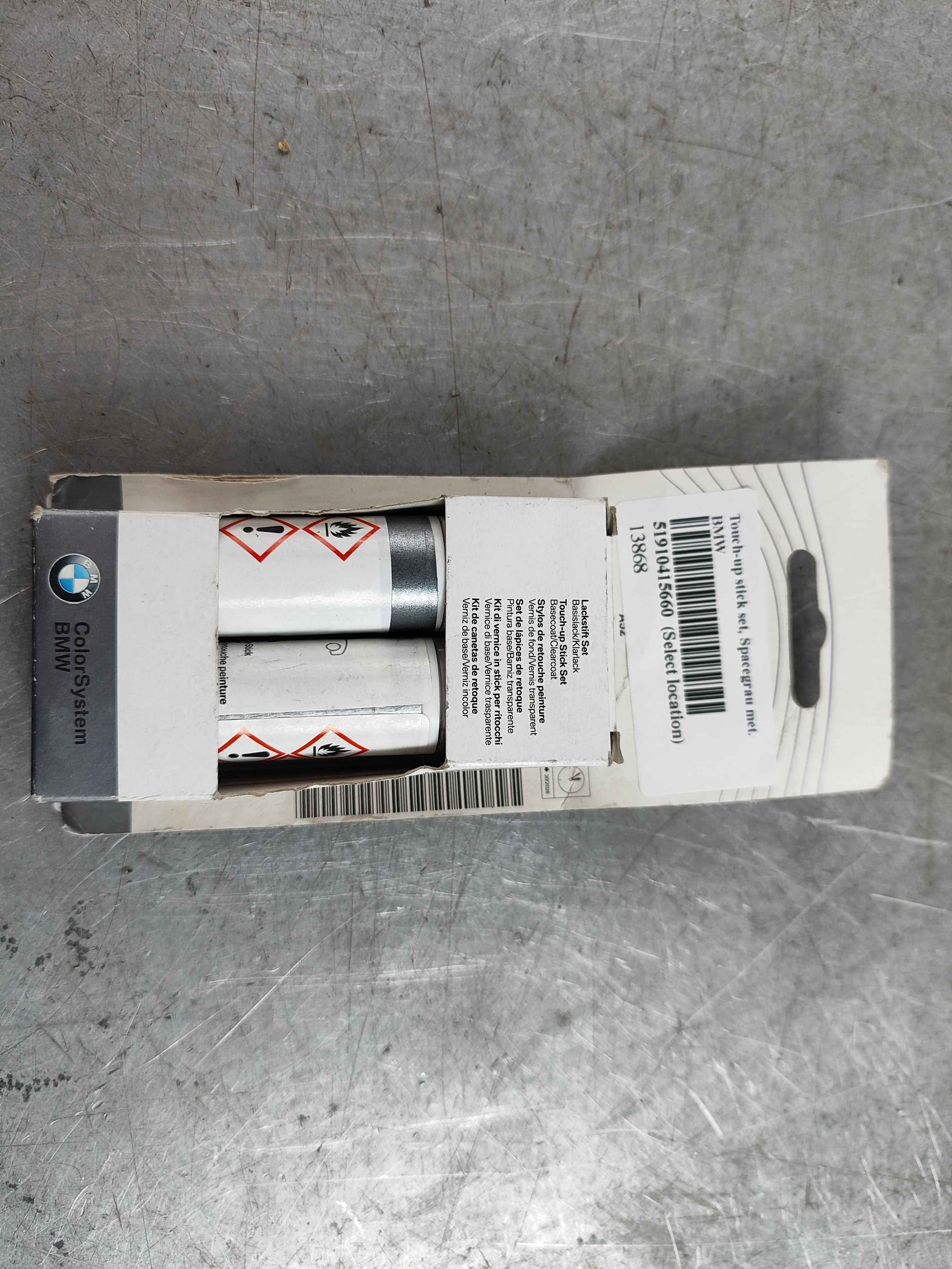 Touch-up stick set, Spacegrau met. BMW