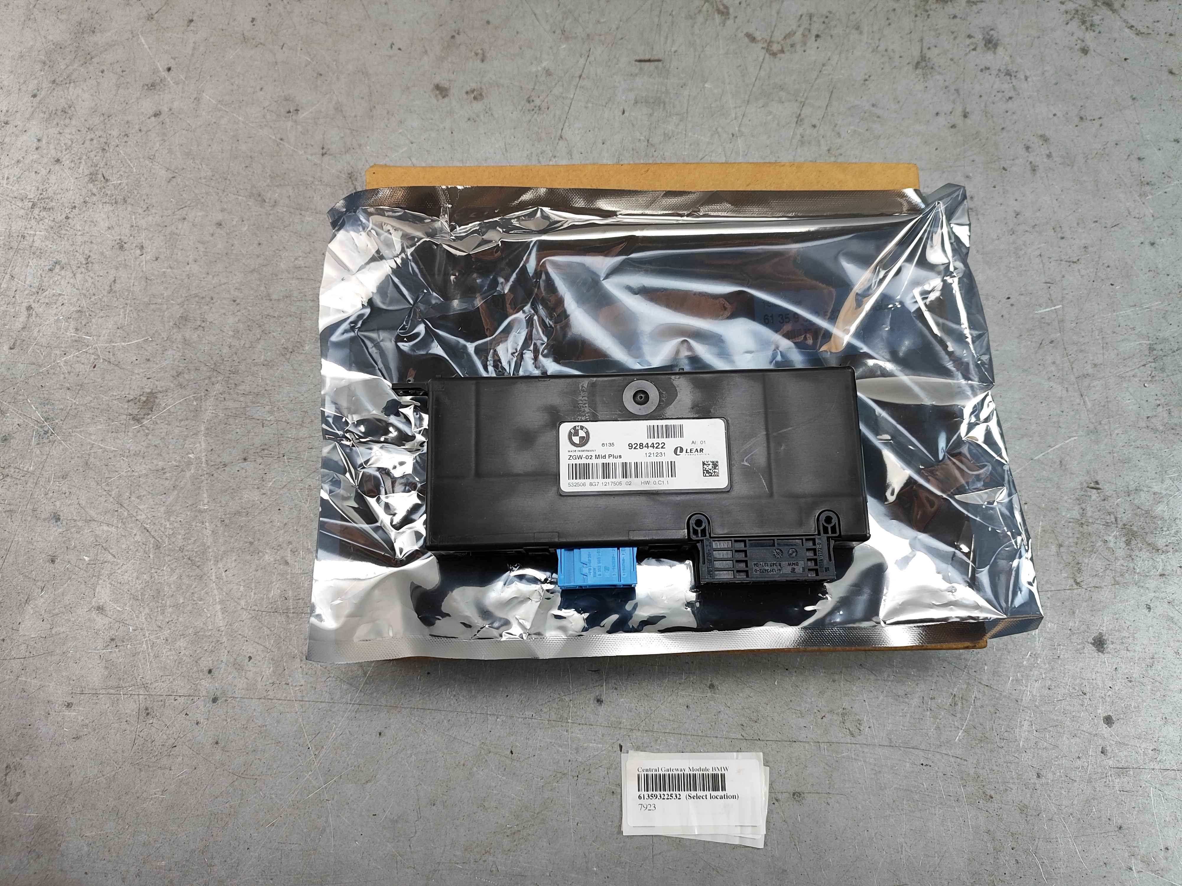Central Gateway Module BMW