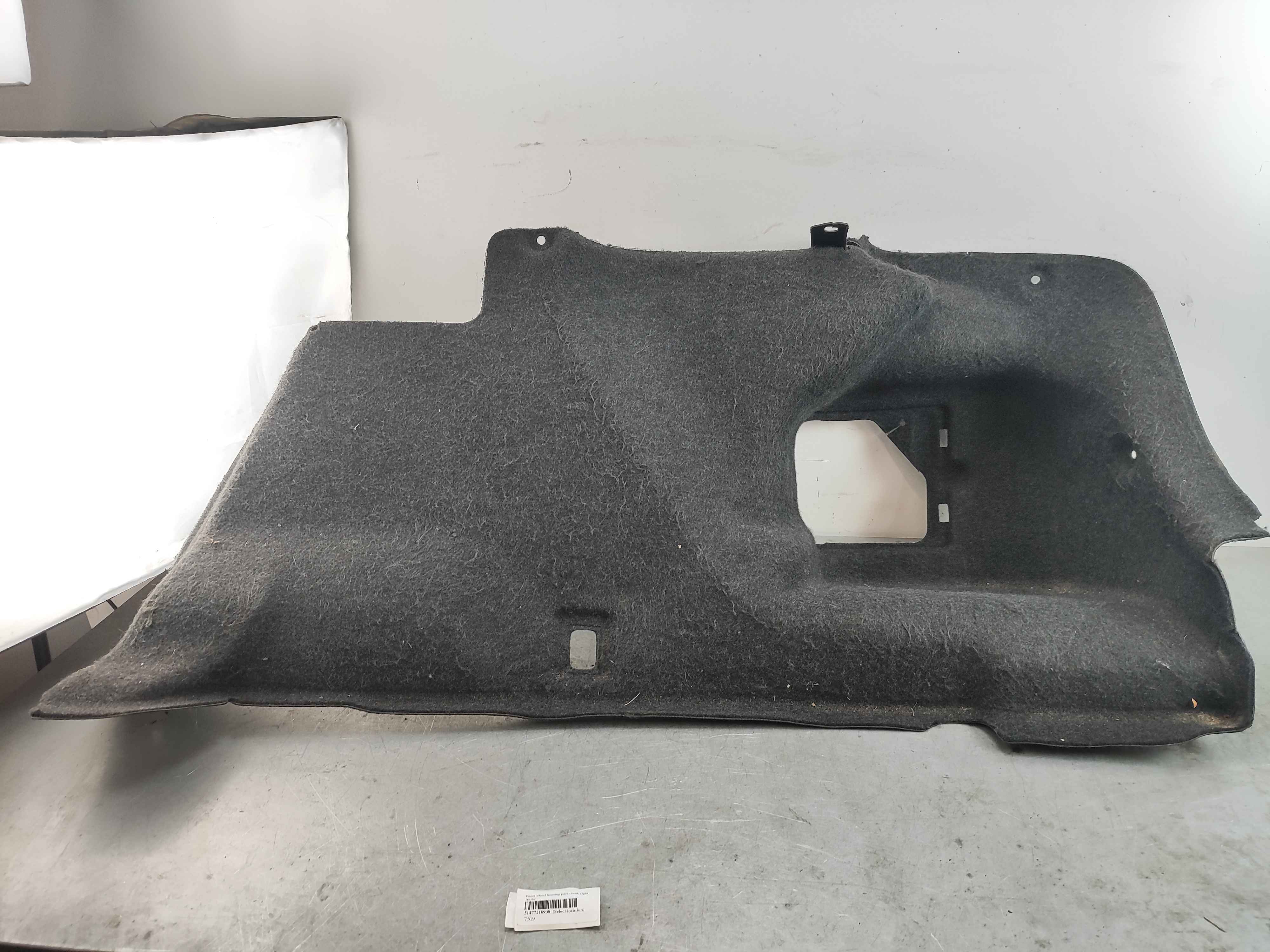 Panel wheel housing part.trunk right BMW