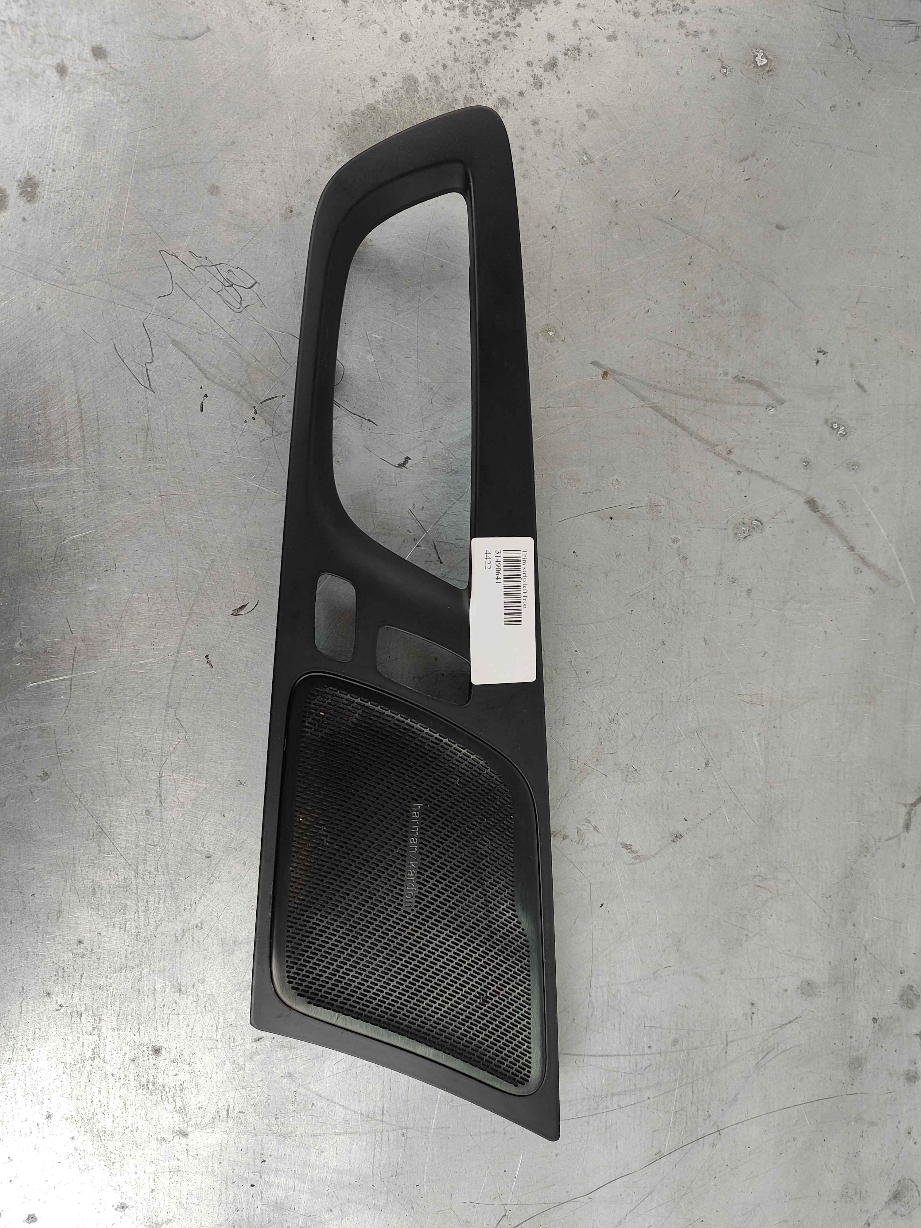 Trim strip left front Variant code: K504 and NI02 charcoal