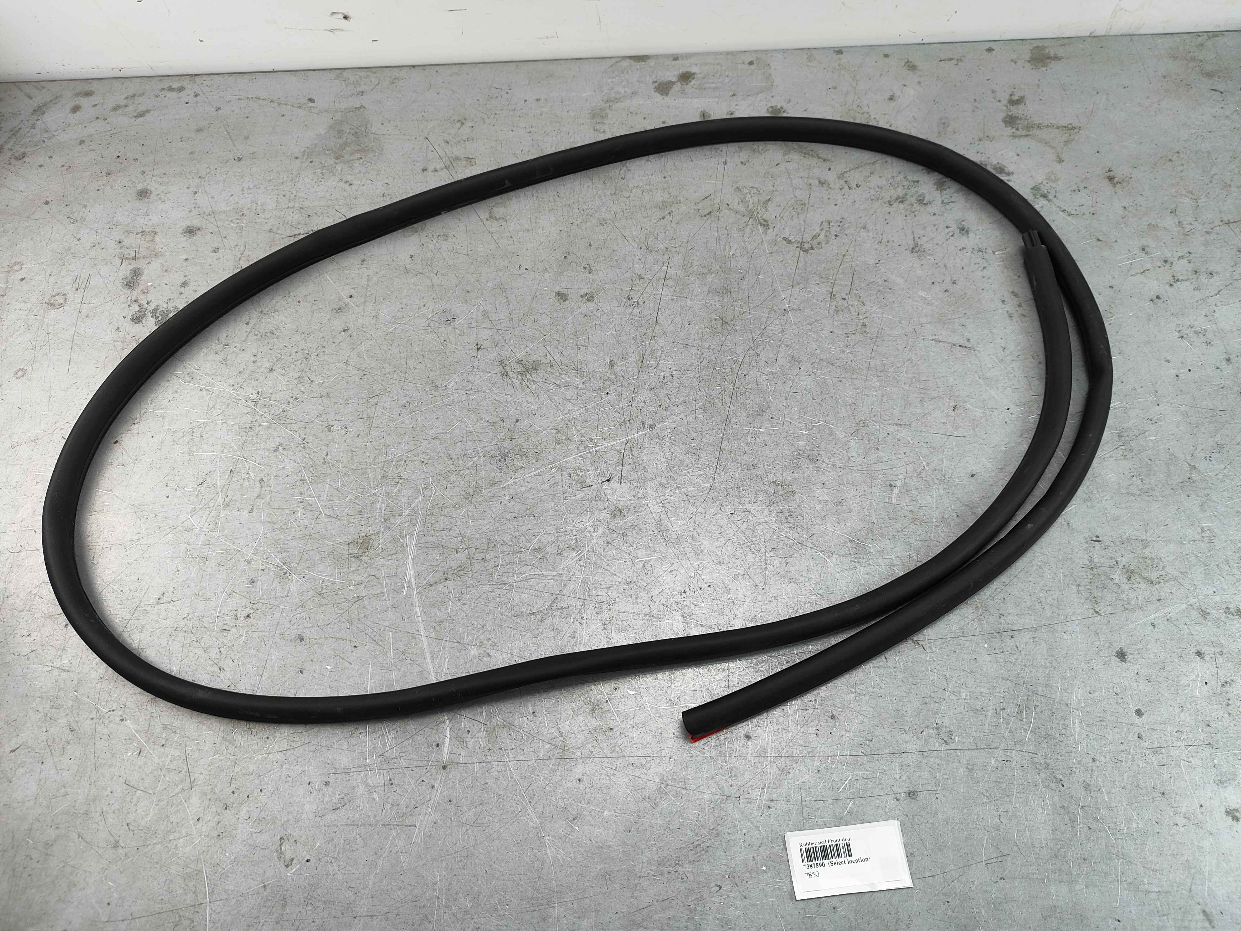 Rubber seal Front door