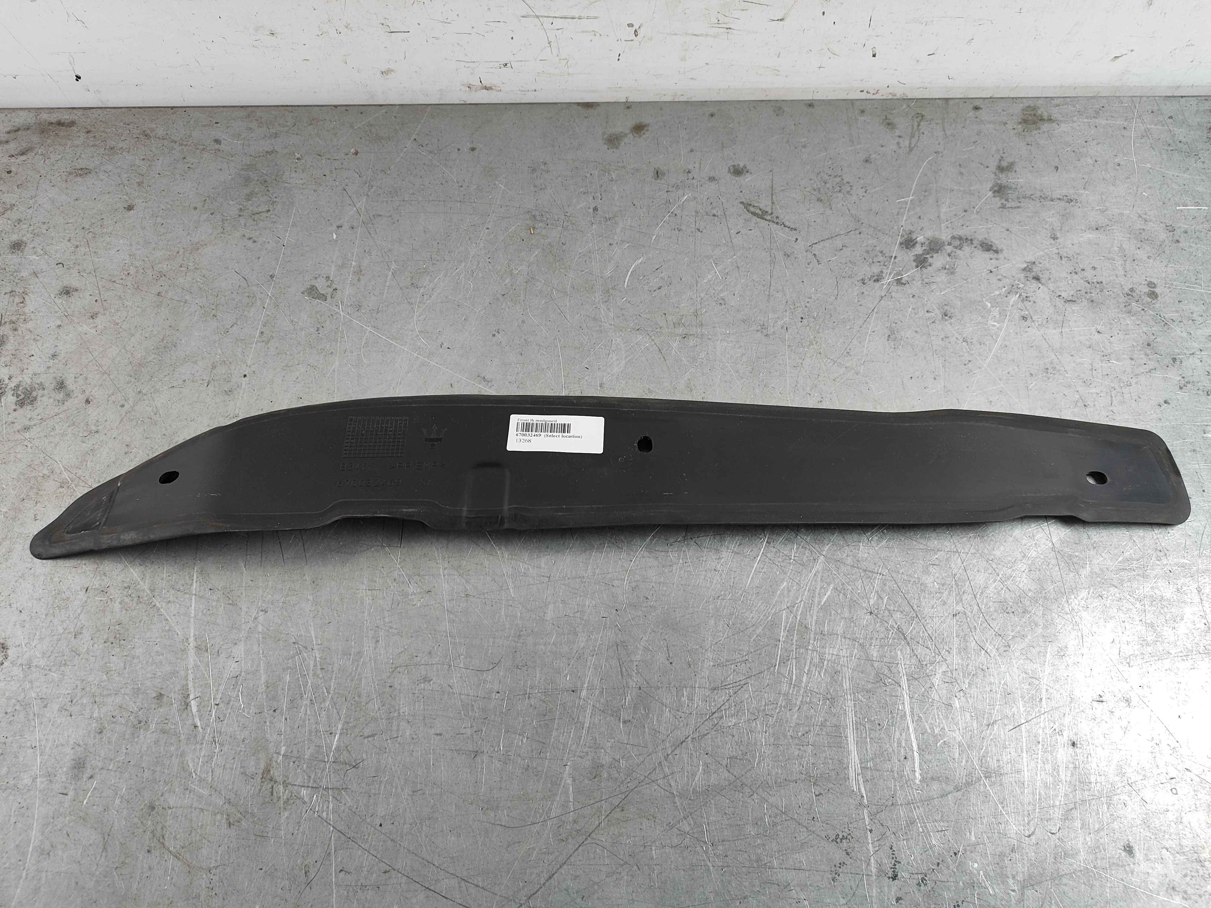 Front lh mudguard