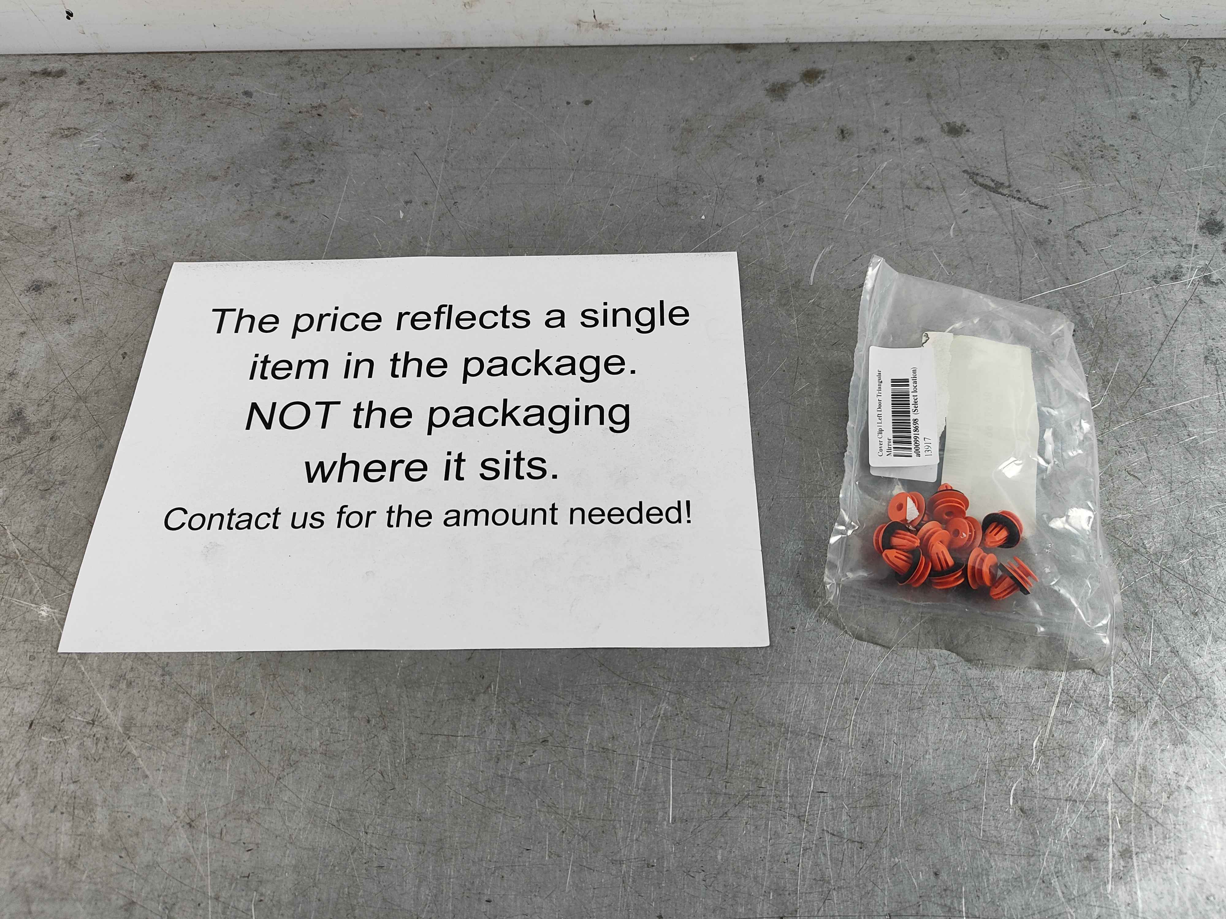 Cover Clip | Left Door Triangular Mirror