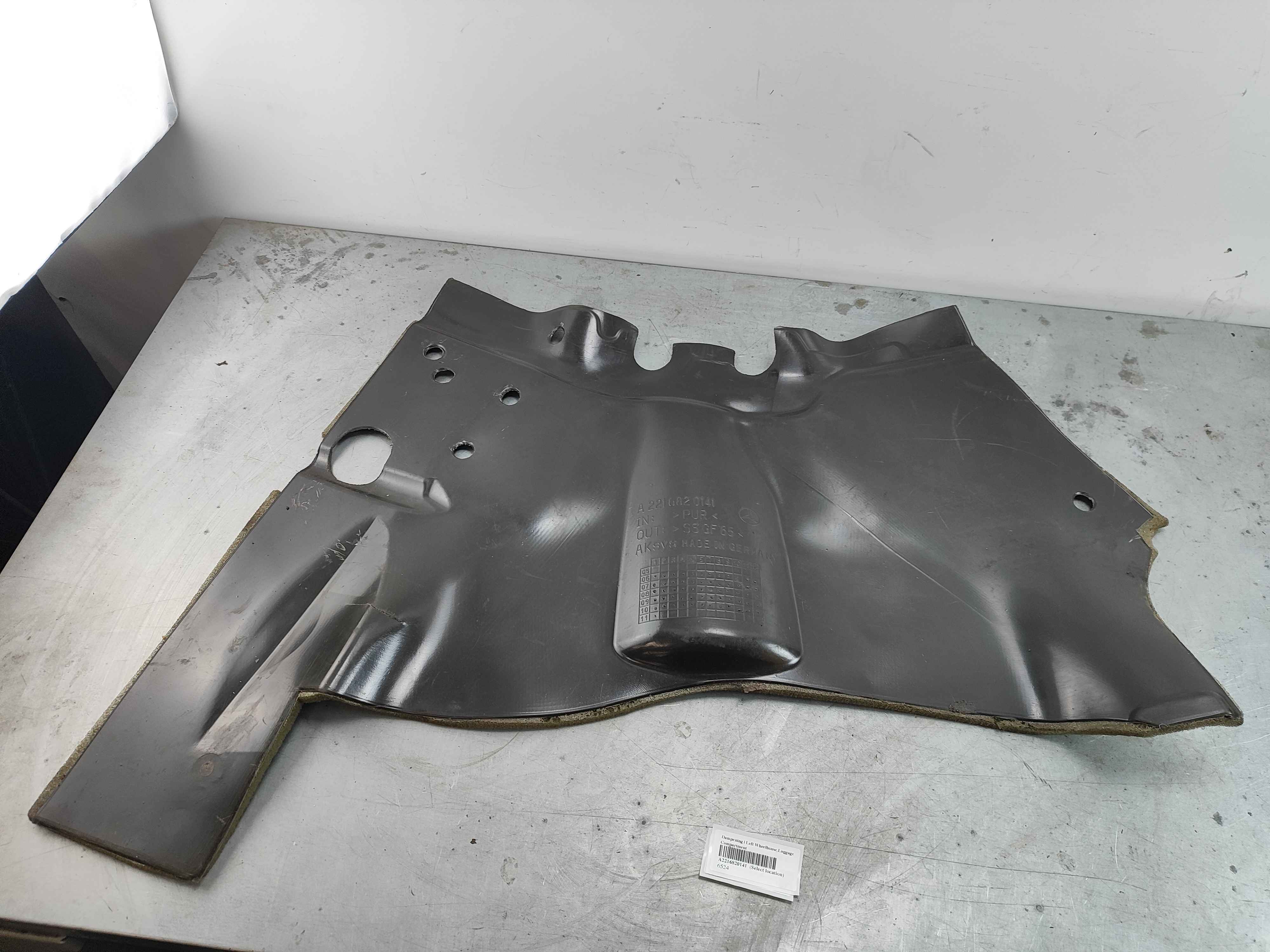 Dampening | Left Wheelhouse,Luggage Compartment