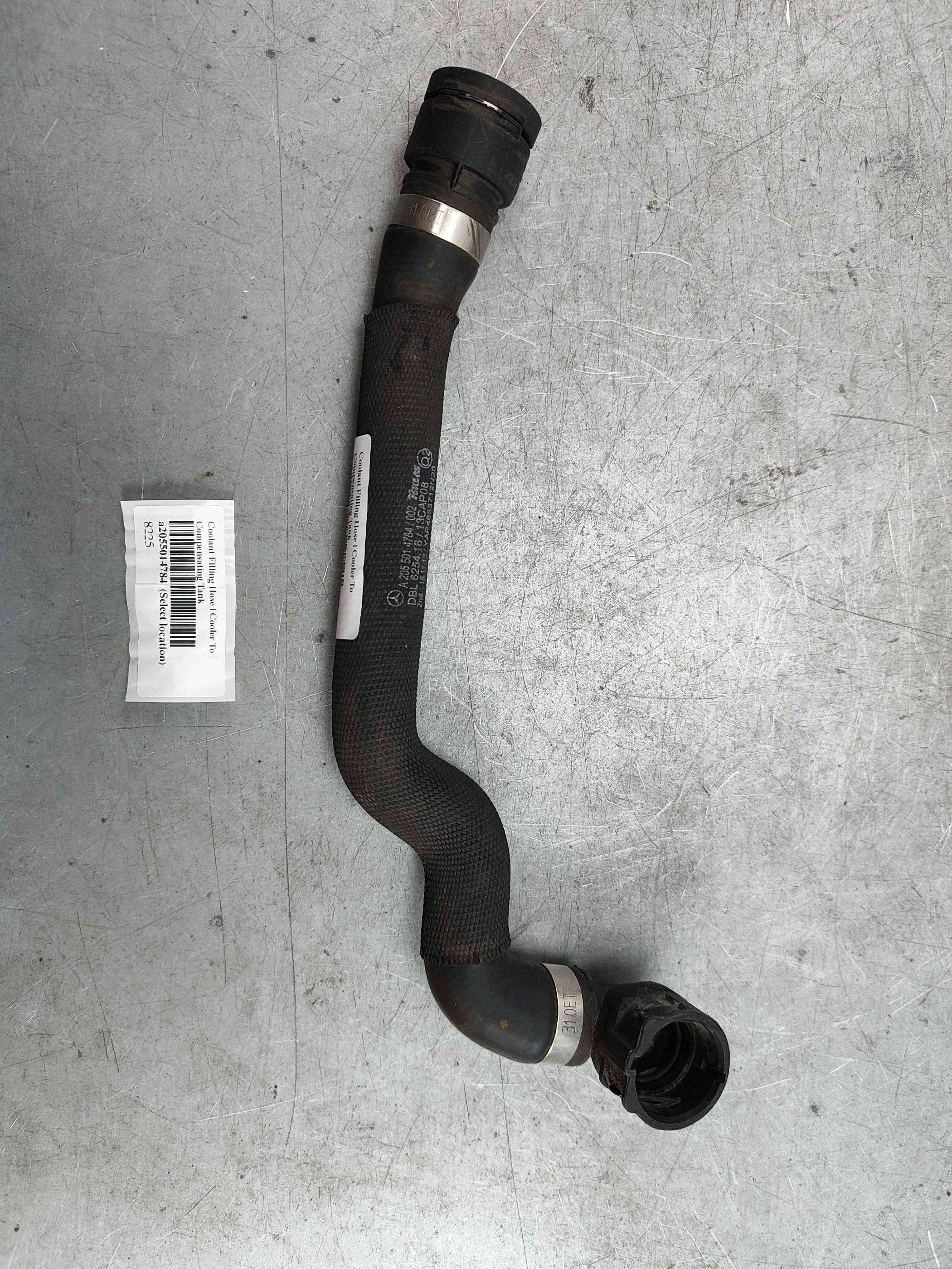 Coolant Filling Hose | Cooler To Compensating Tank