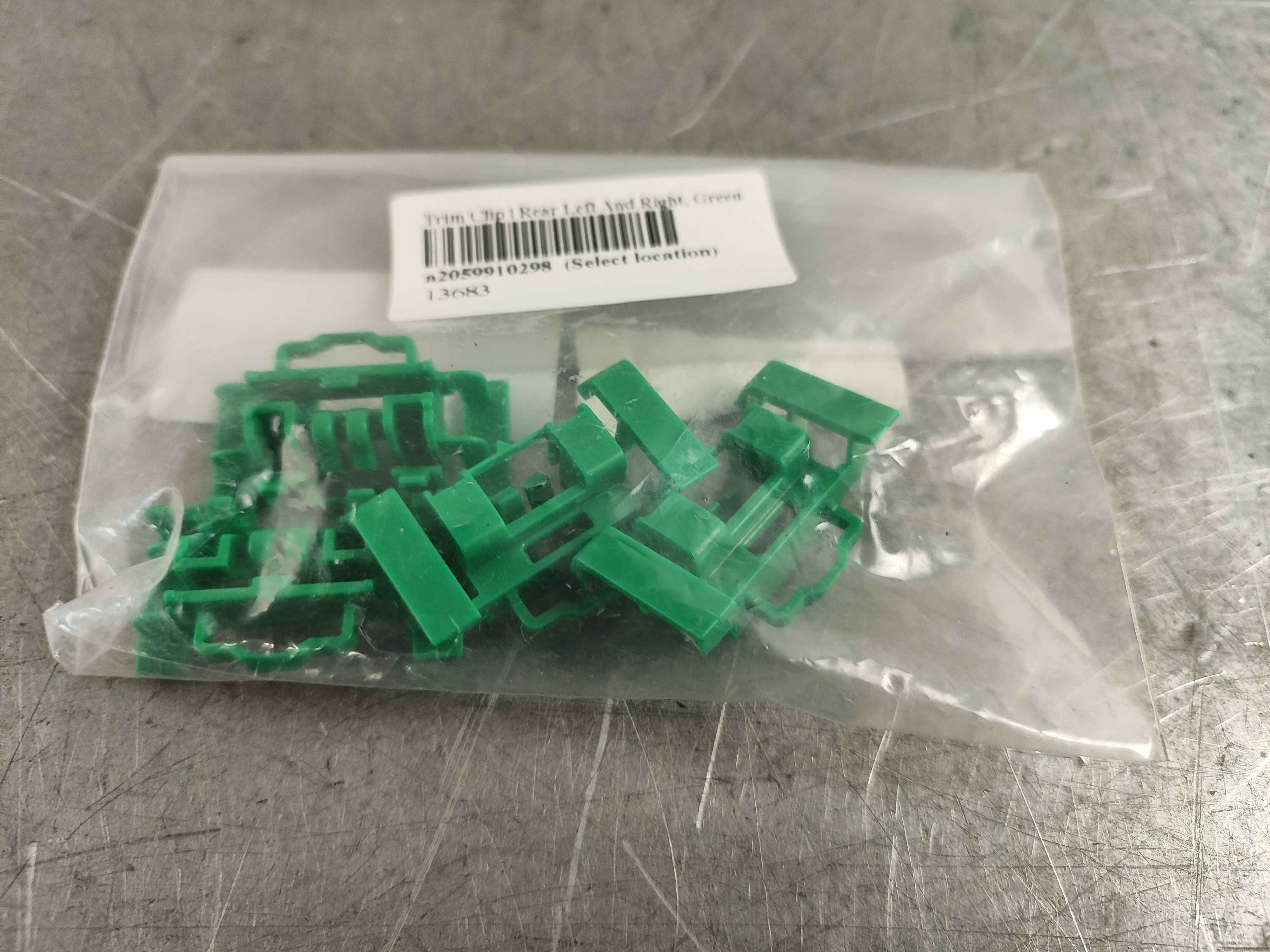 Trim Clip | Rear Left And Right, Green