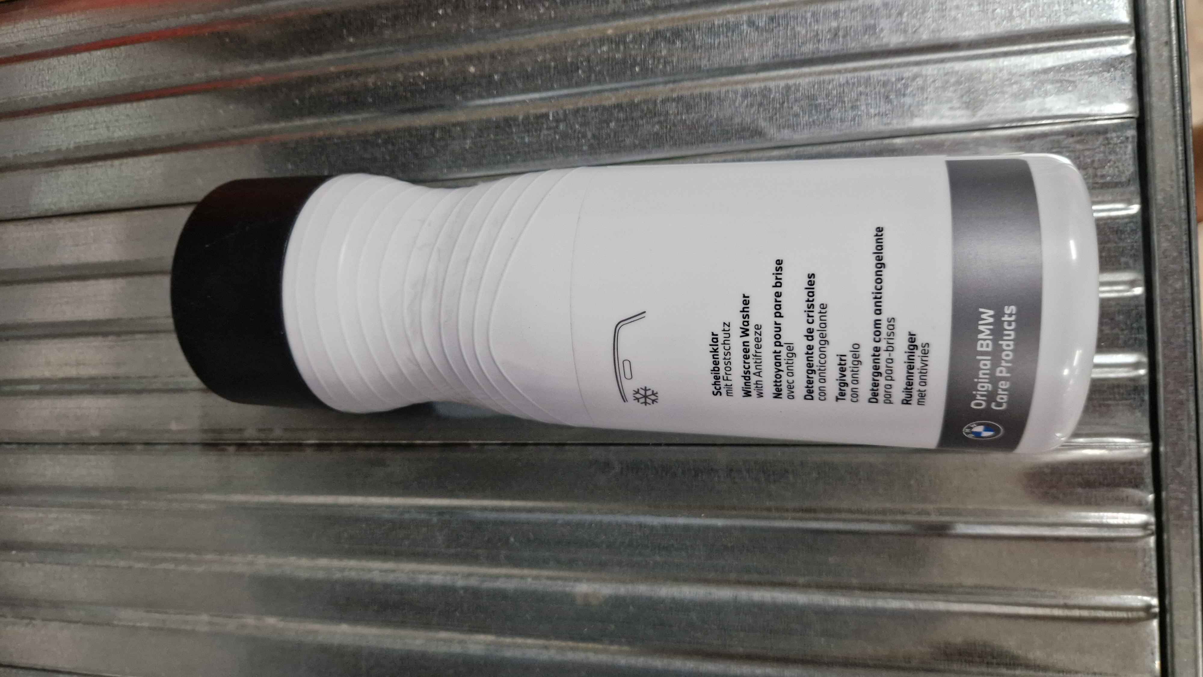 Windshield washer antifreeze BMW