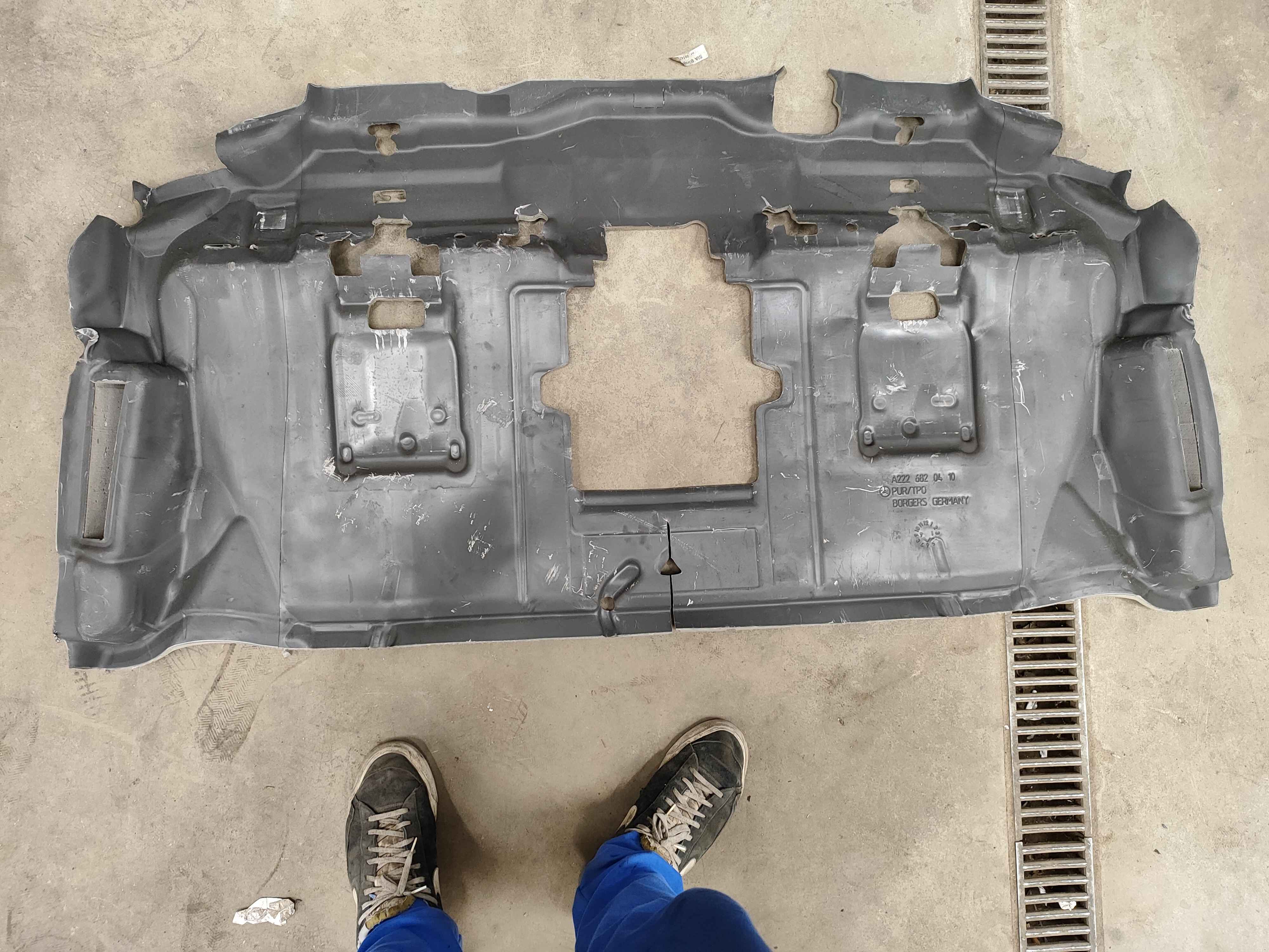 Damping Under Rear Seat | Rear Panel,Top