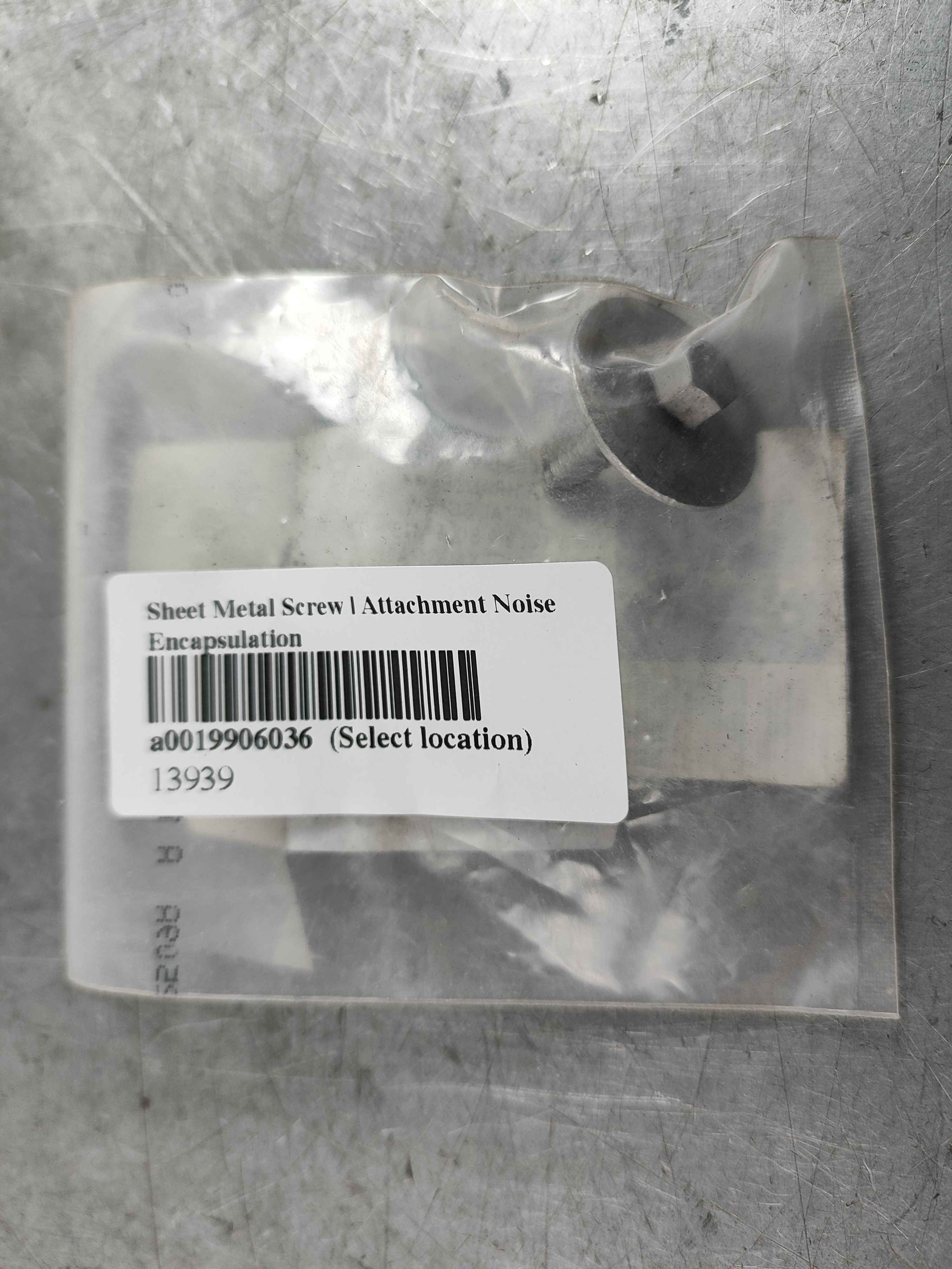 Sheet Metal Screw | Attachment Noise Encapsulation