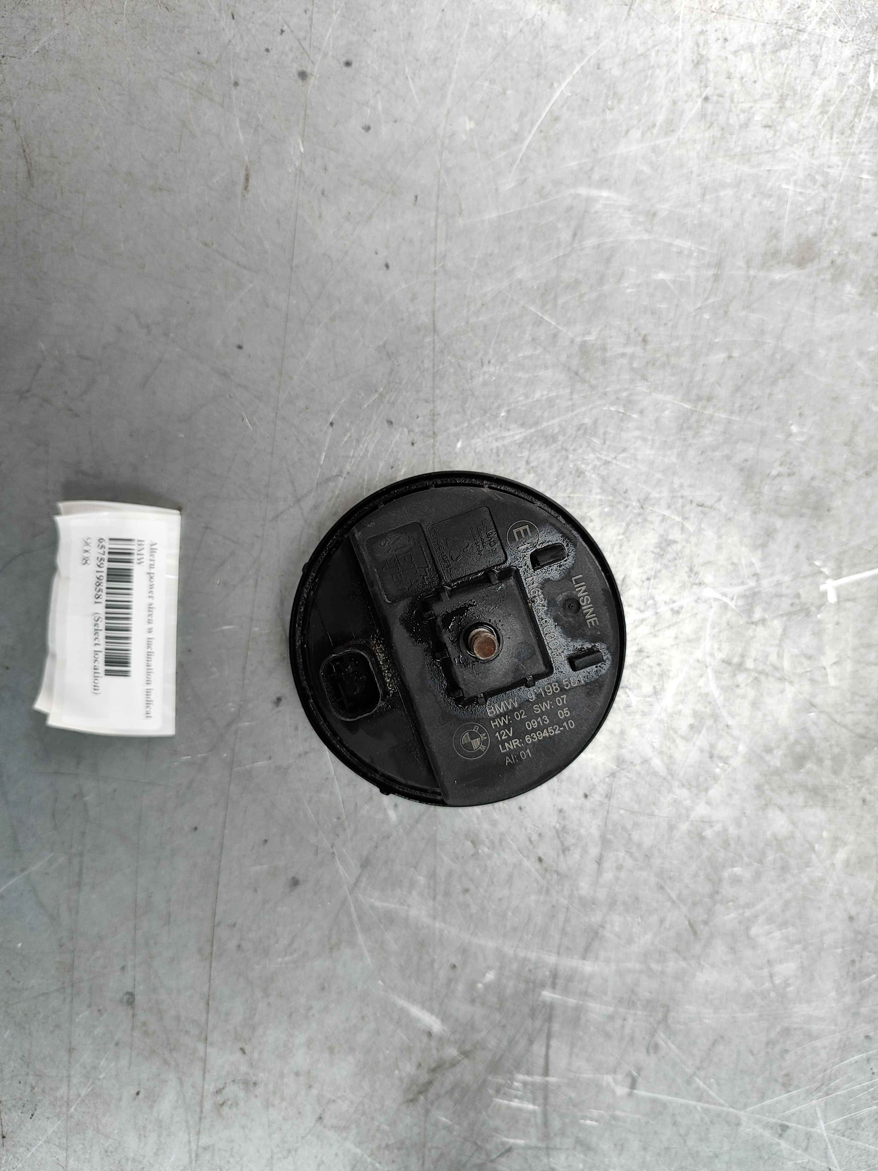 Altern.power siren w inclination indicat BMW