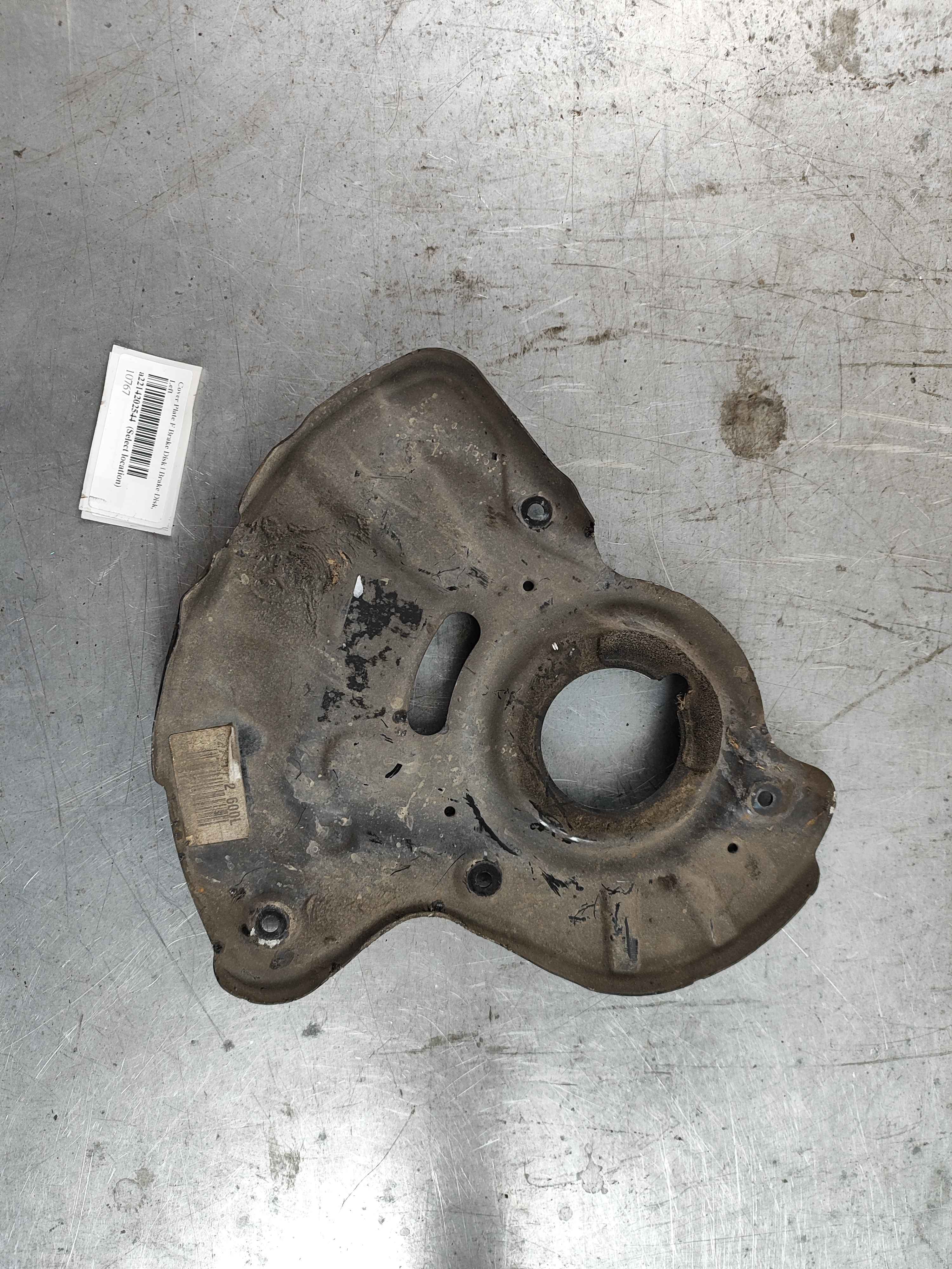 Cover Plate F Brake Disk | Brake Disk, Left