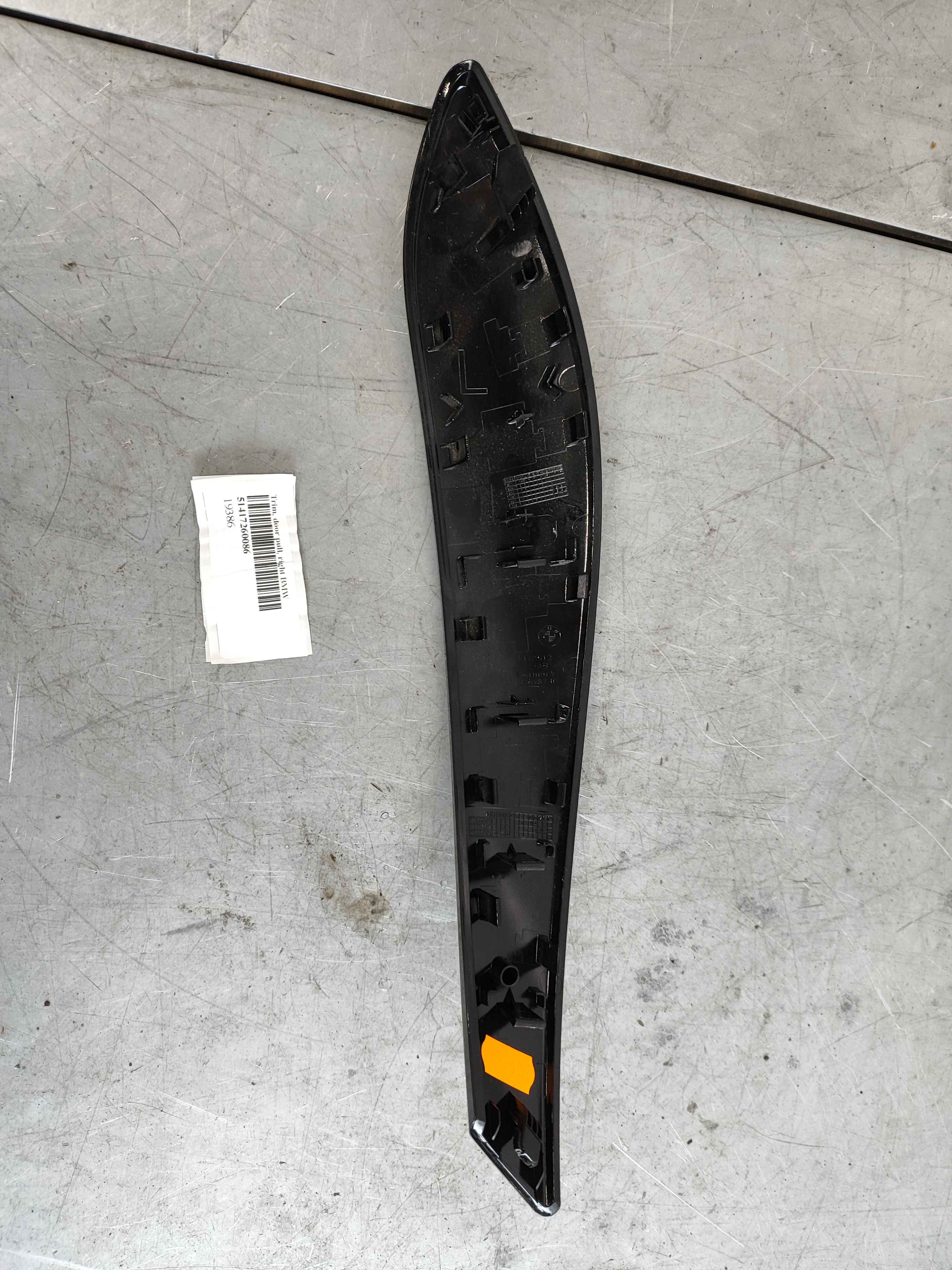Trim, door pull, right BMW