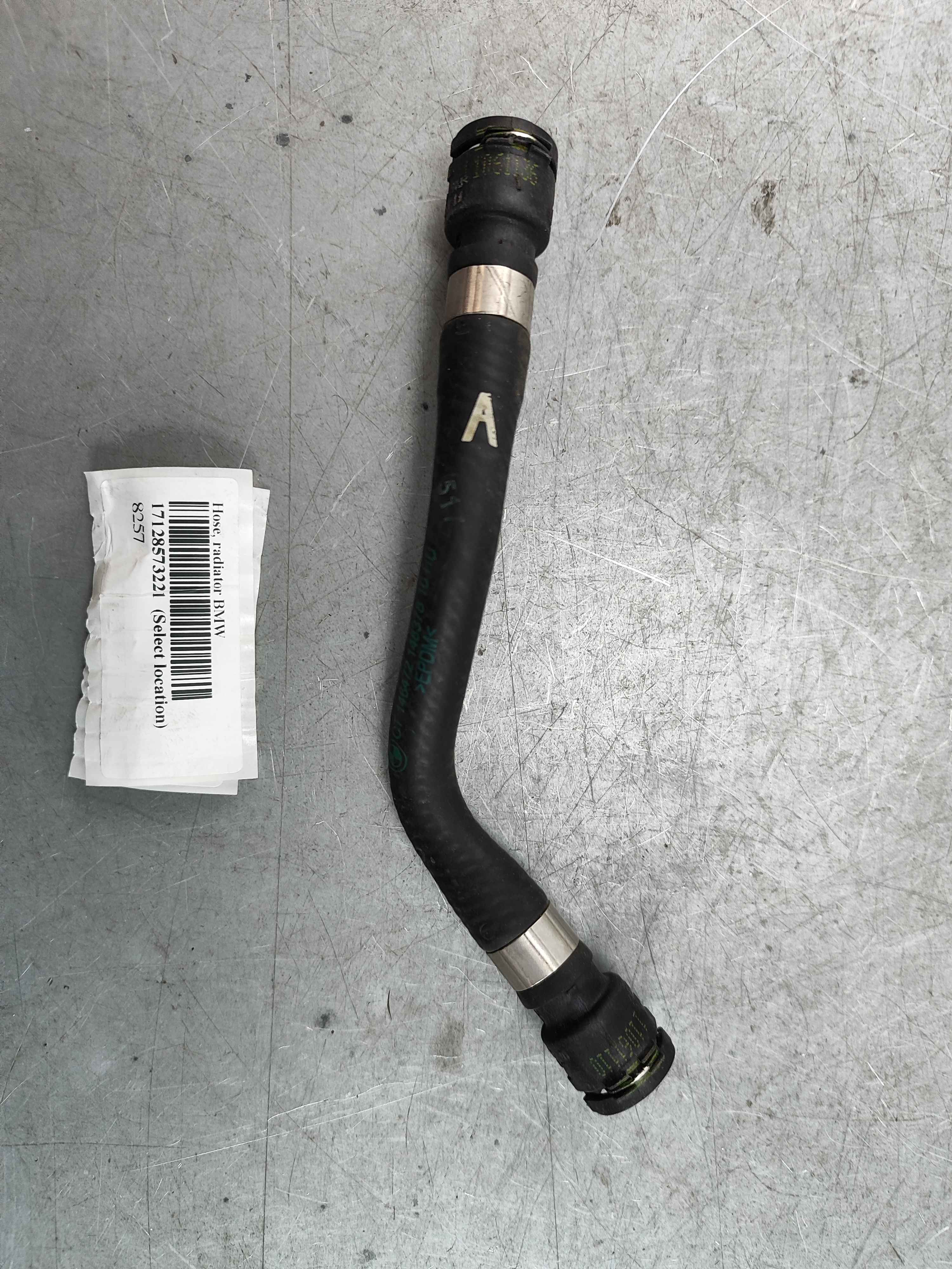 Hose, radiator BMW