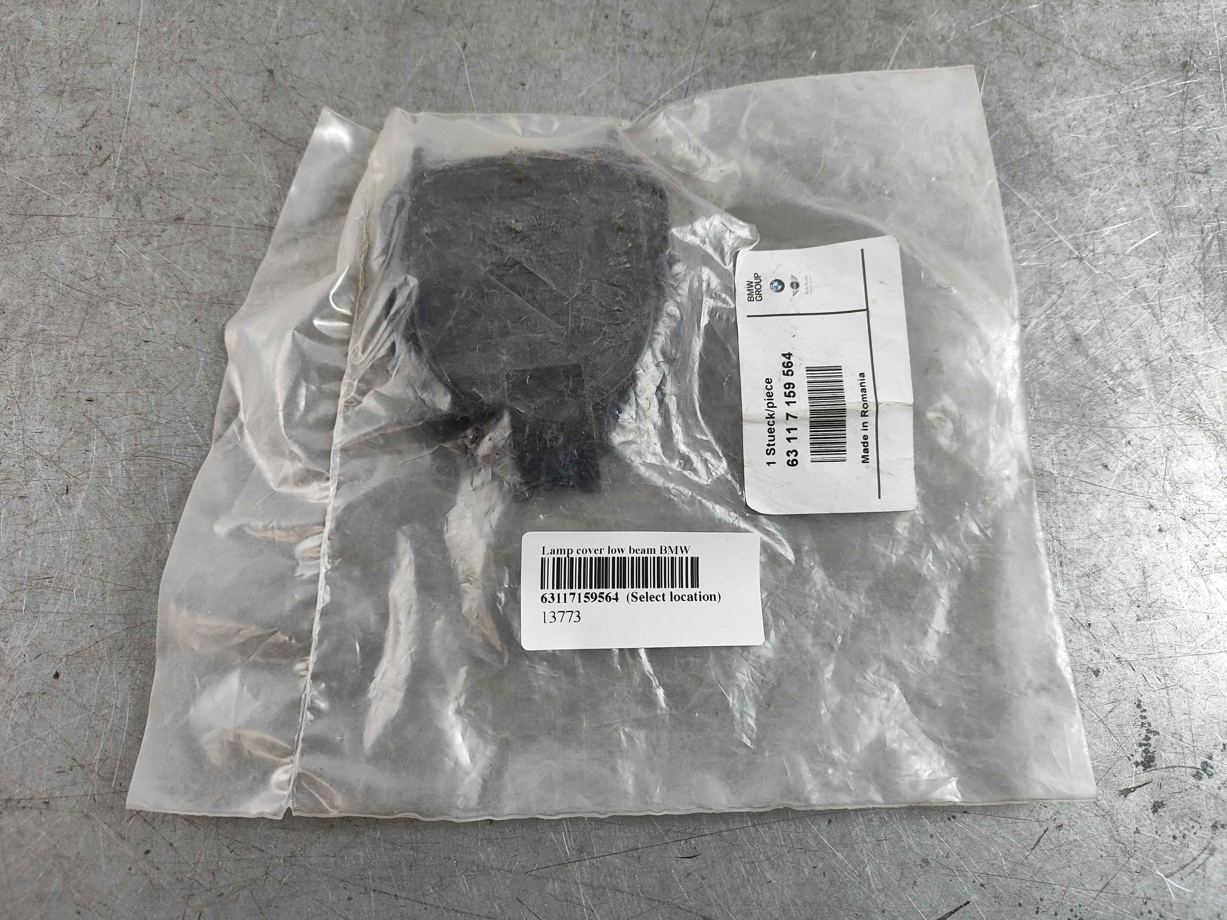 Lamp cover low beam BMW