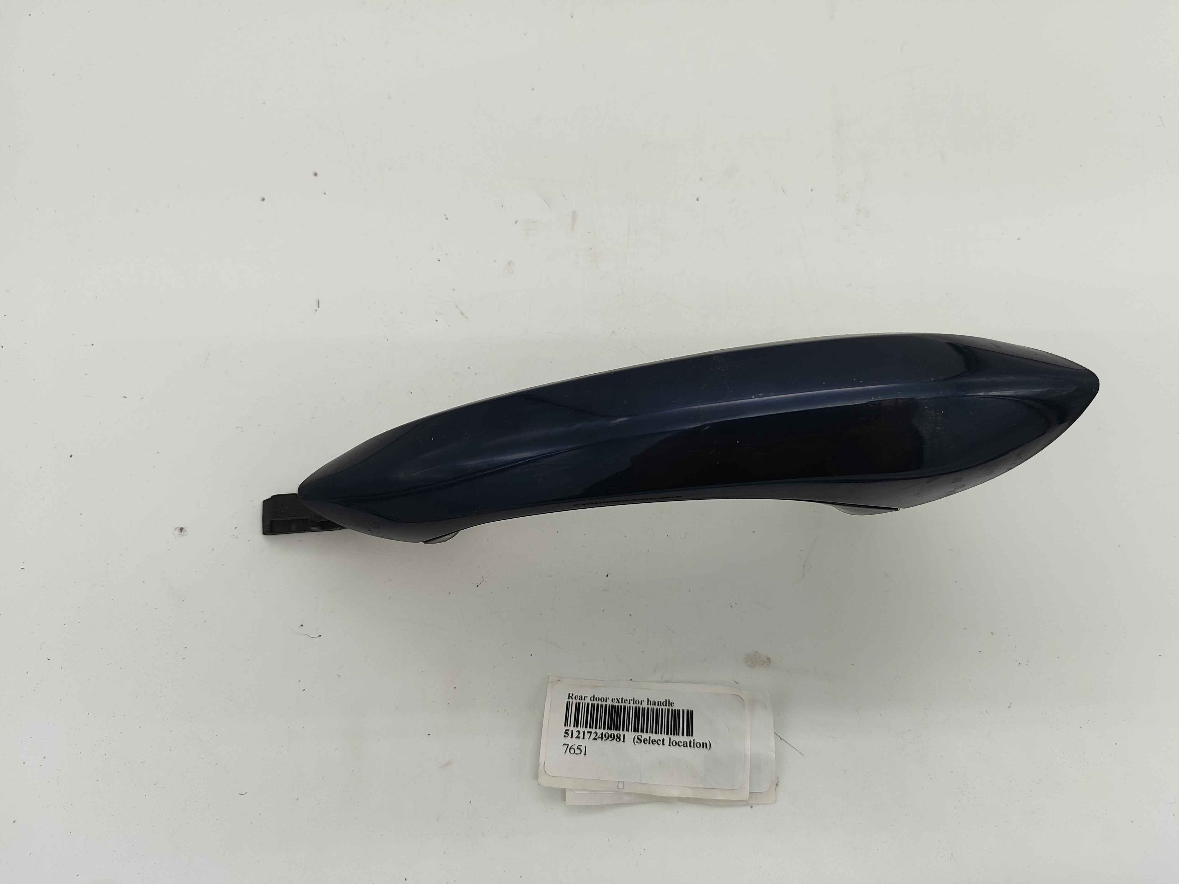 Rear door exterior handle