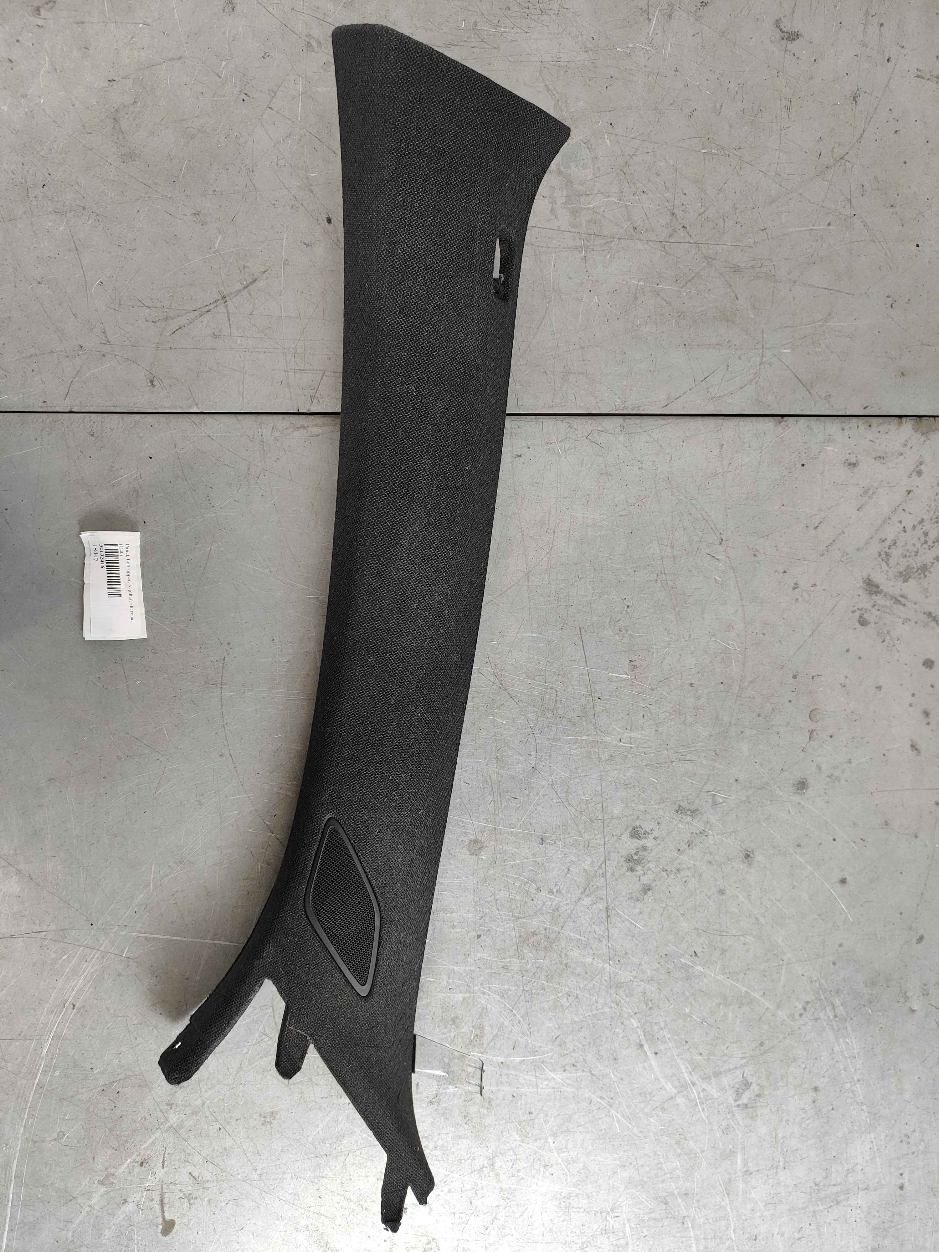 Panel, Left upper, A-pillar, charcoal (C40)