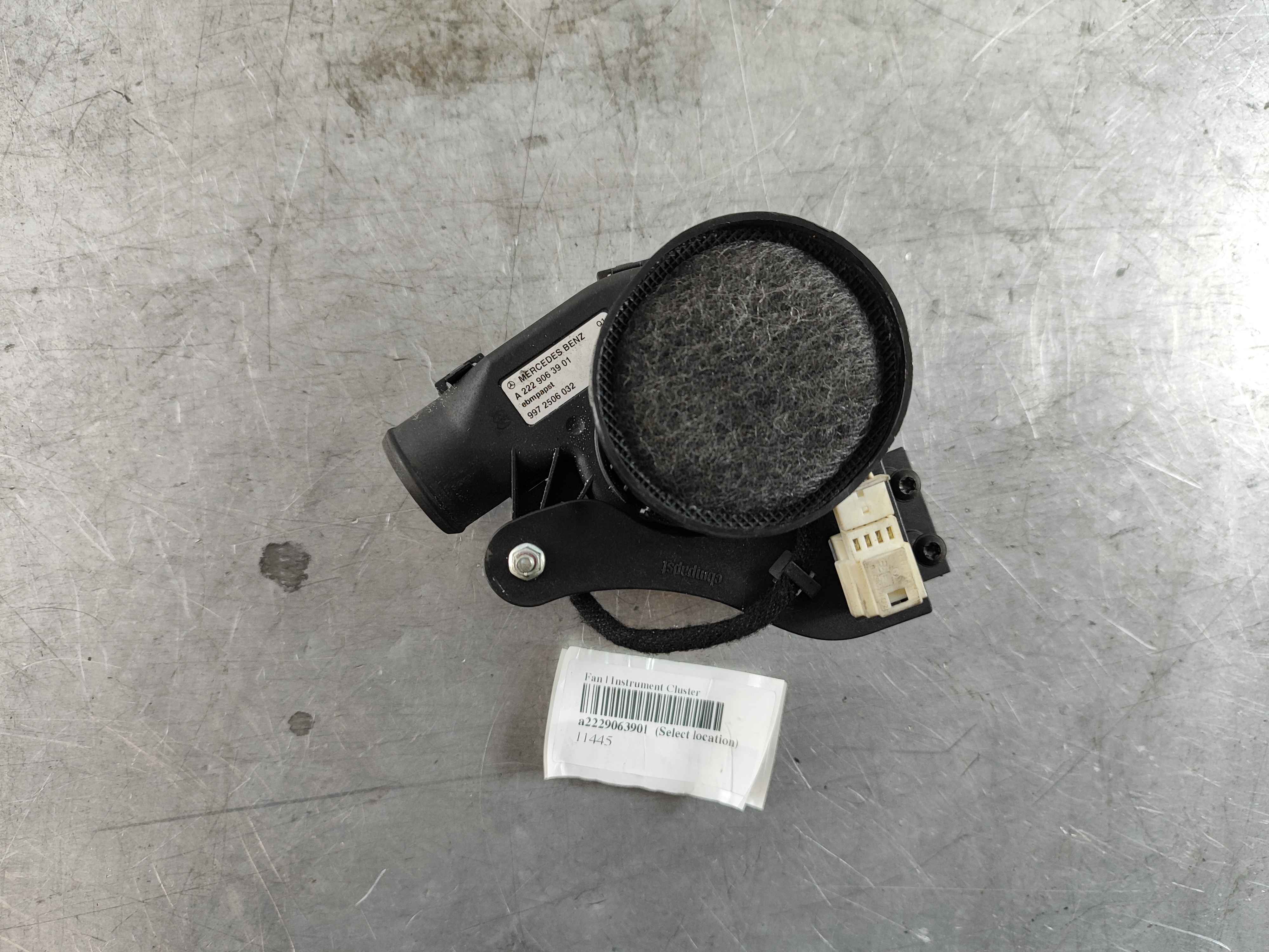 Fan | Instrument Cluster