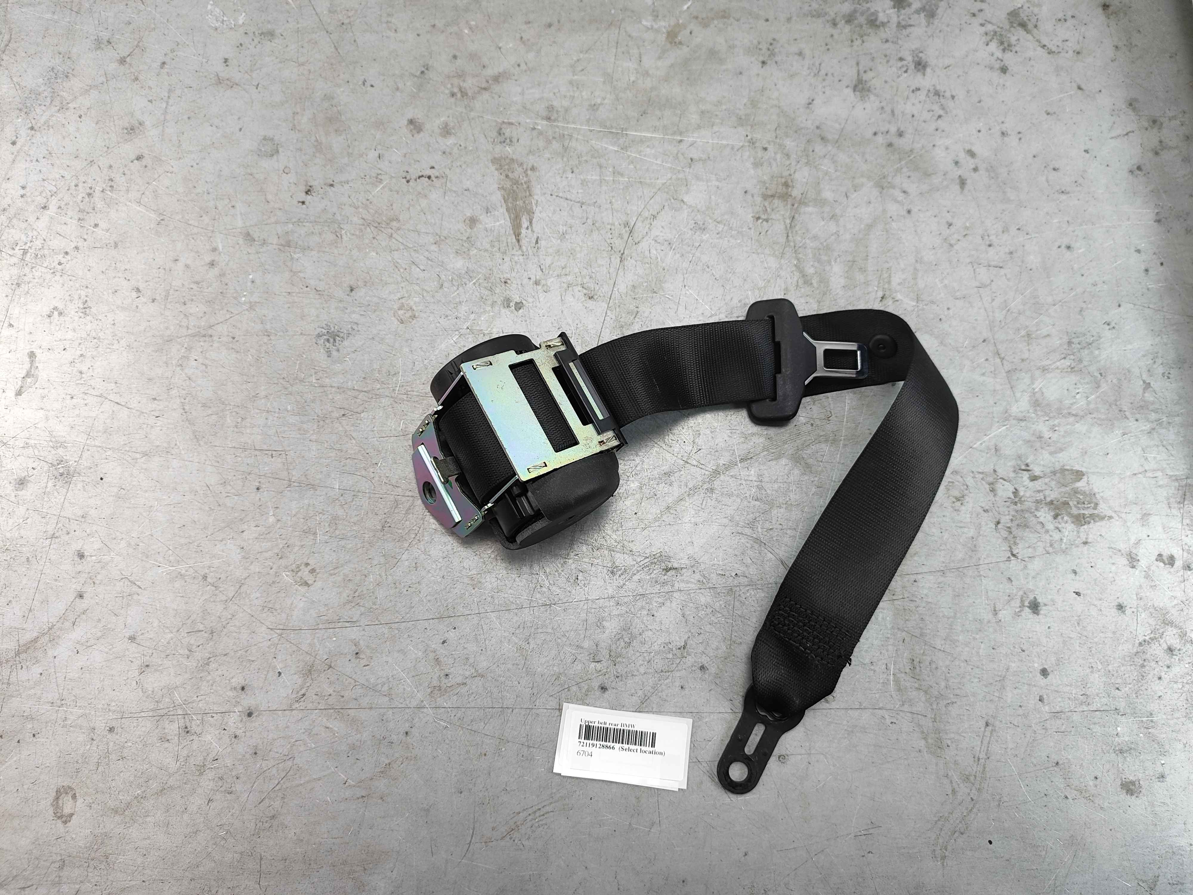Upper belt rear BMW