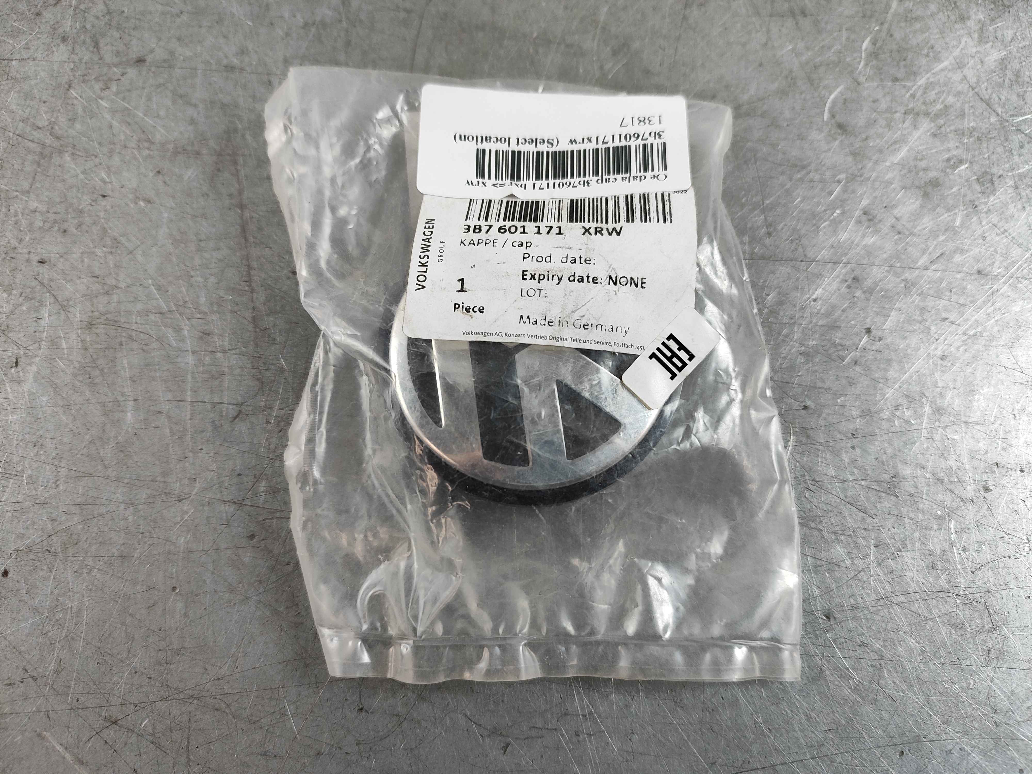 Oe daļa cap 3b7601171 bxf => xrw