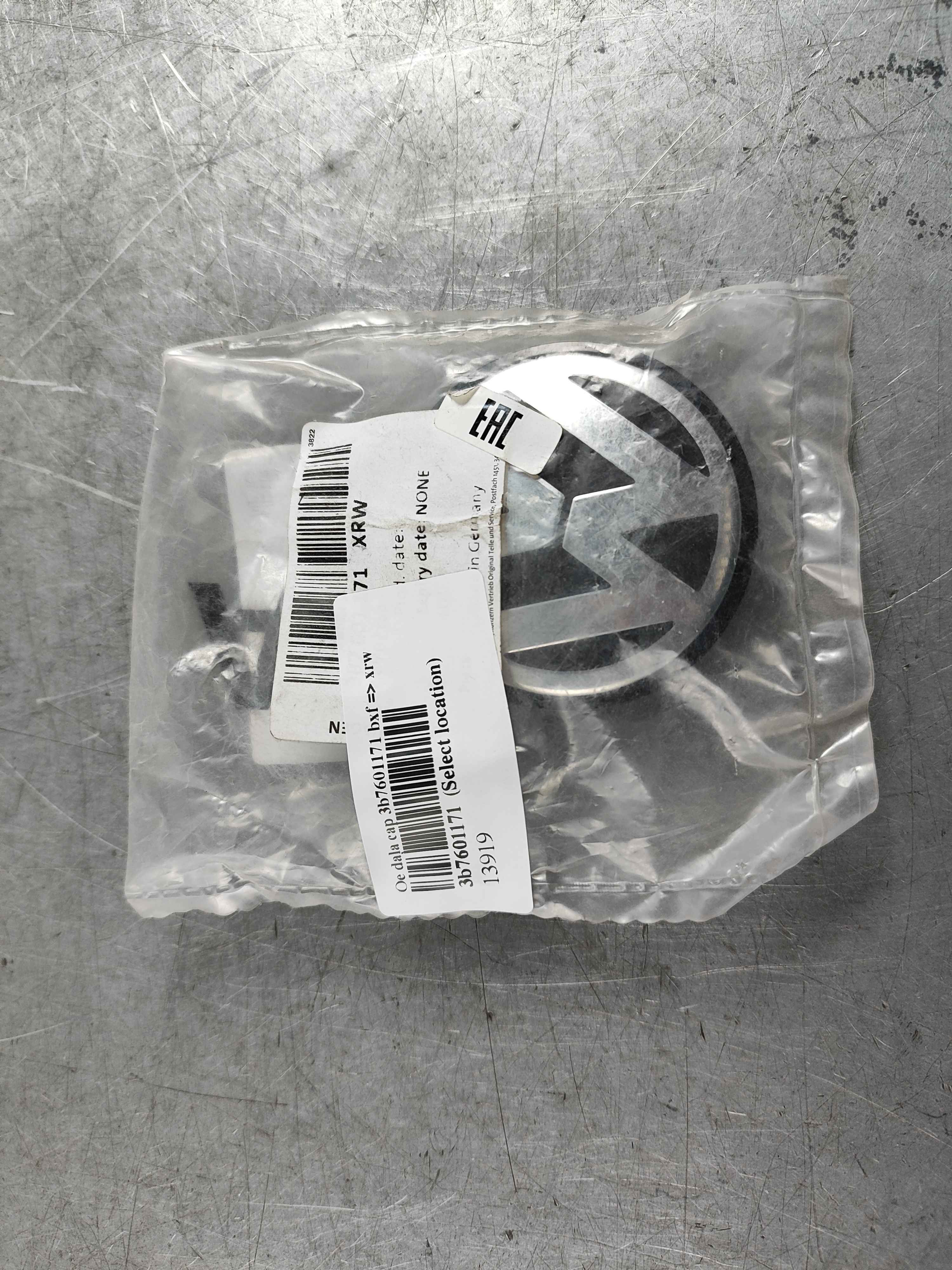 Oe daļa cap 3b7601171 bxf => xrw