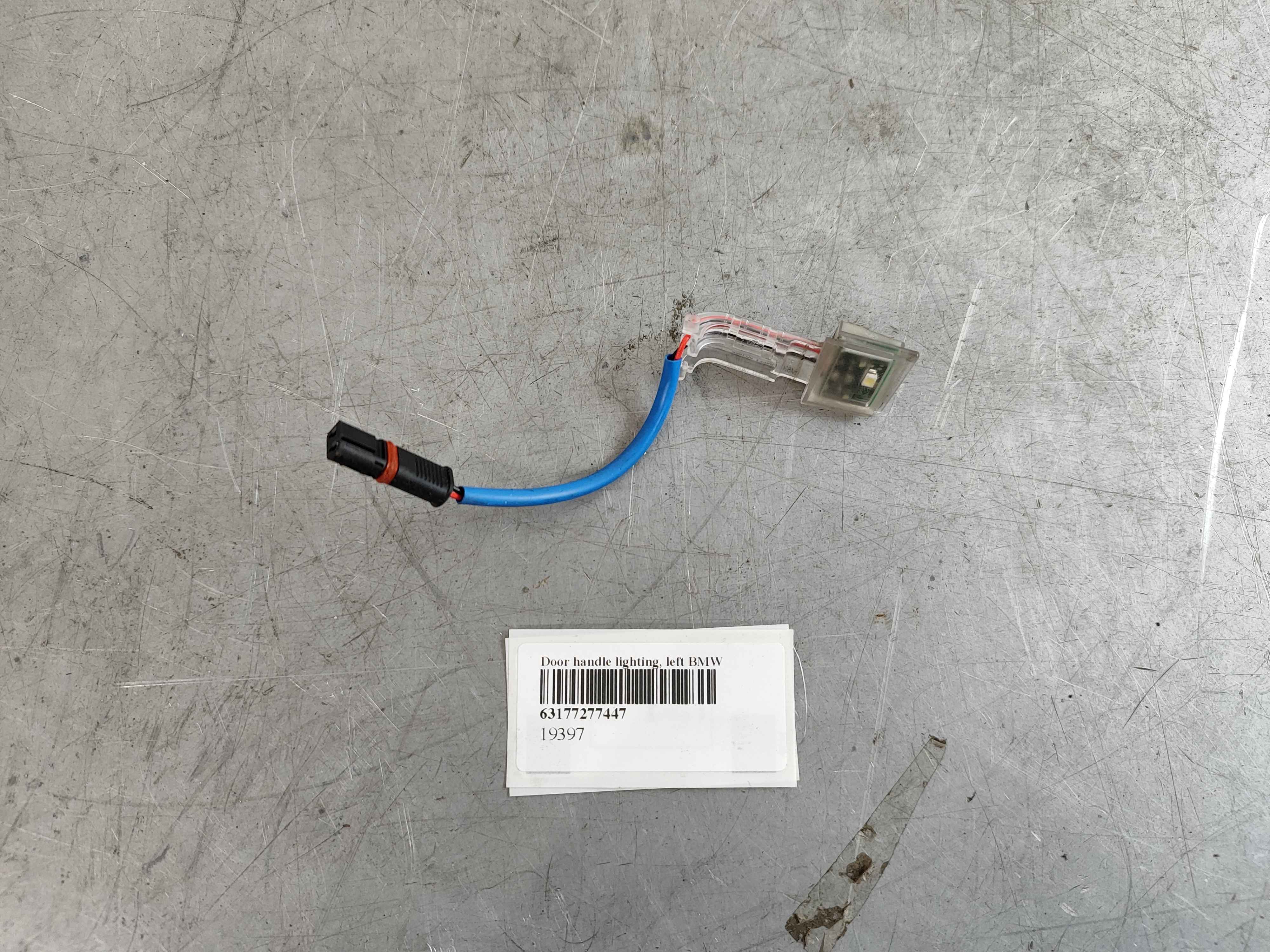 Door handle lighting, left BMW