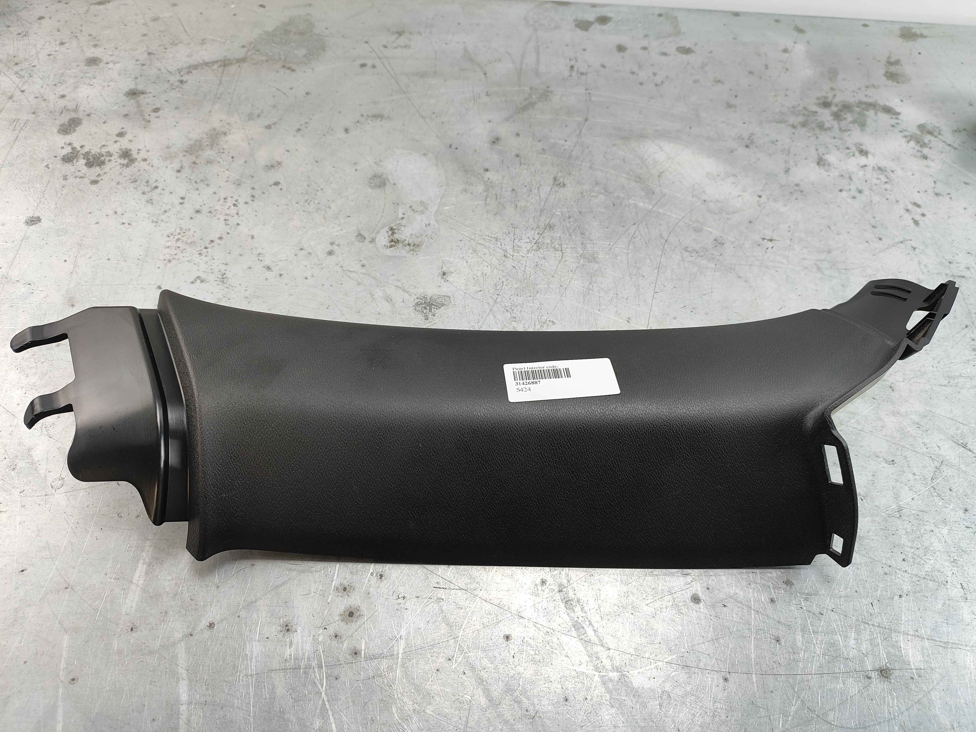 Panel Interior code: RXXX. left upper C pillar charcoal