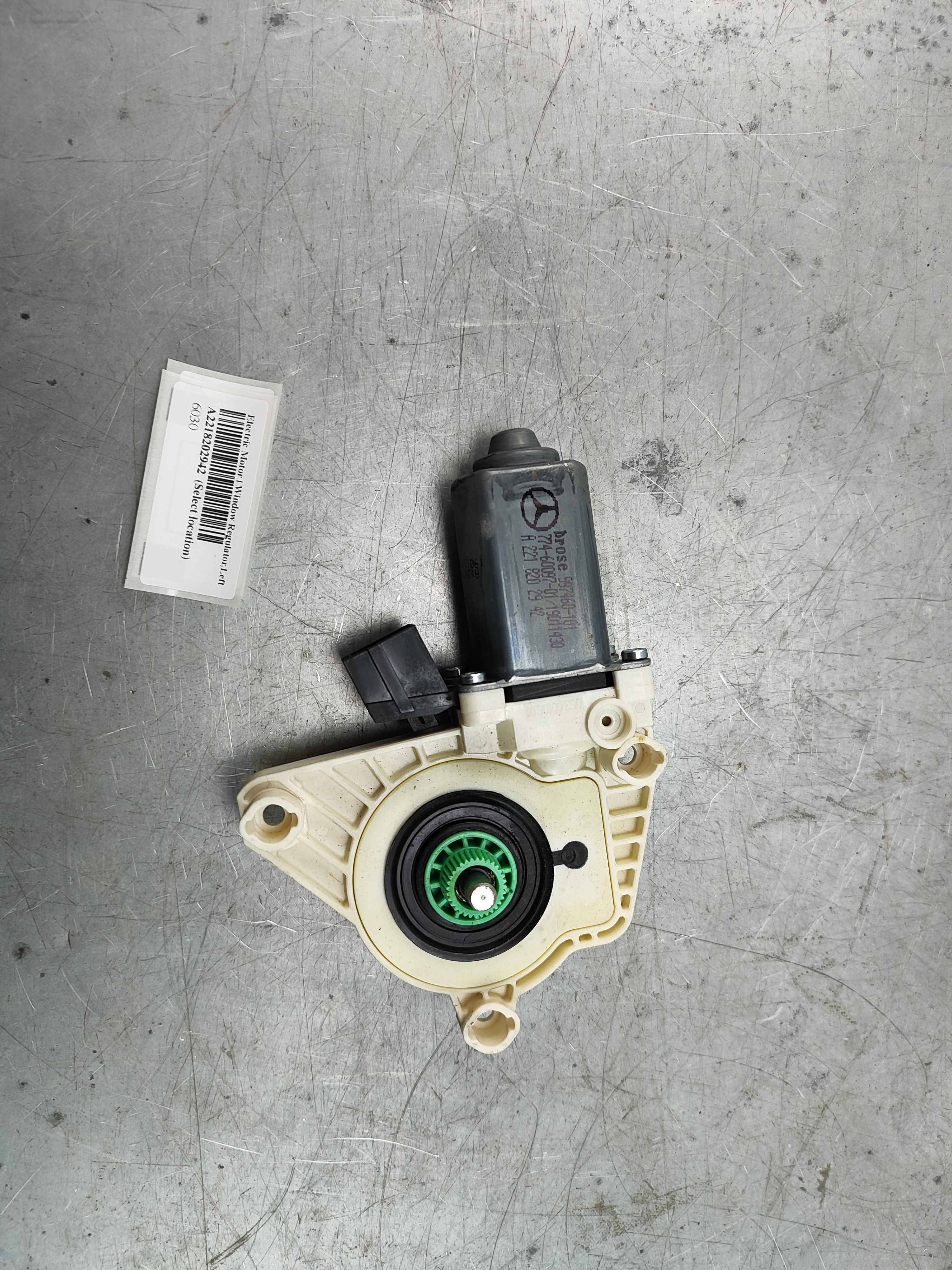 Electric Motor | Window Regulator,Left