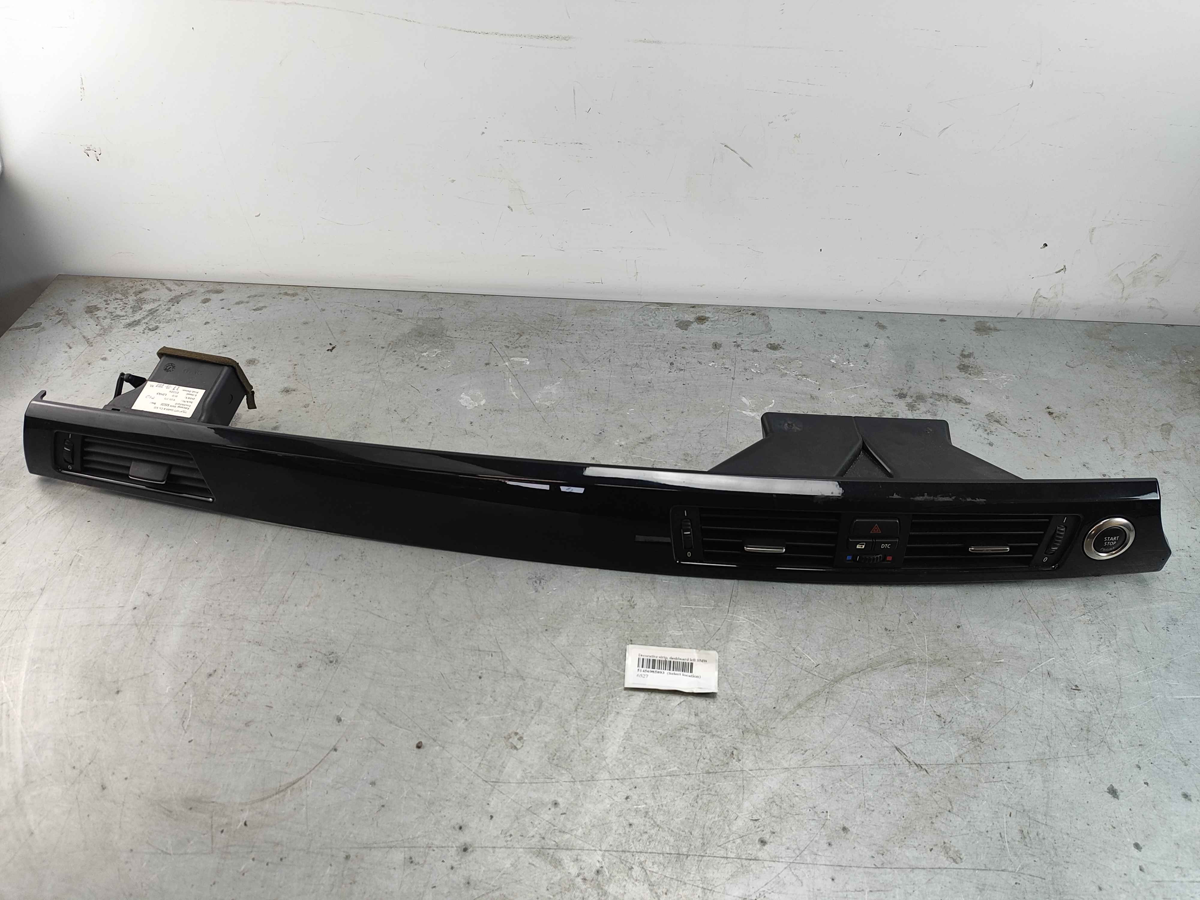 Decorative strip, dashboard left BMW
