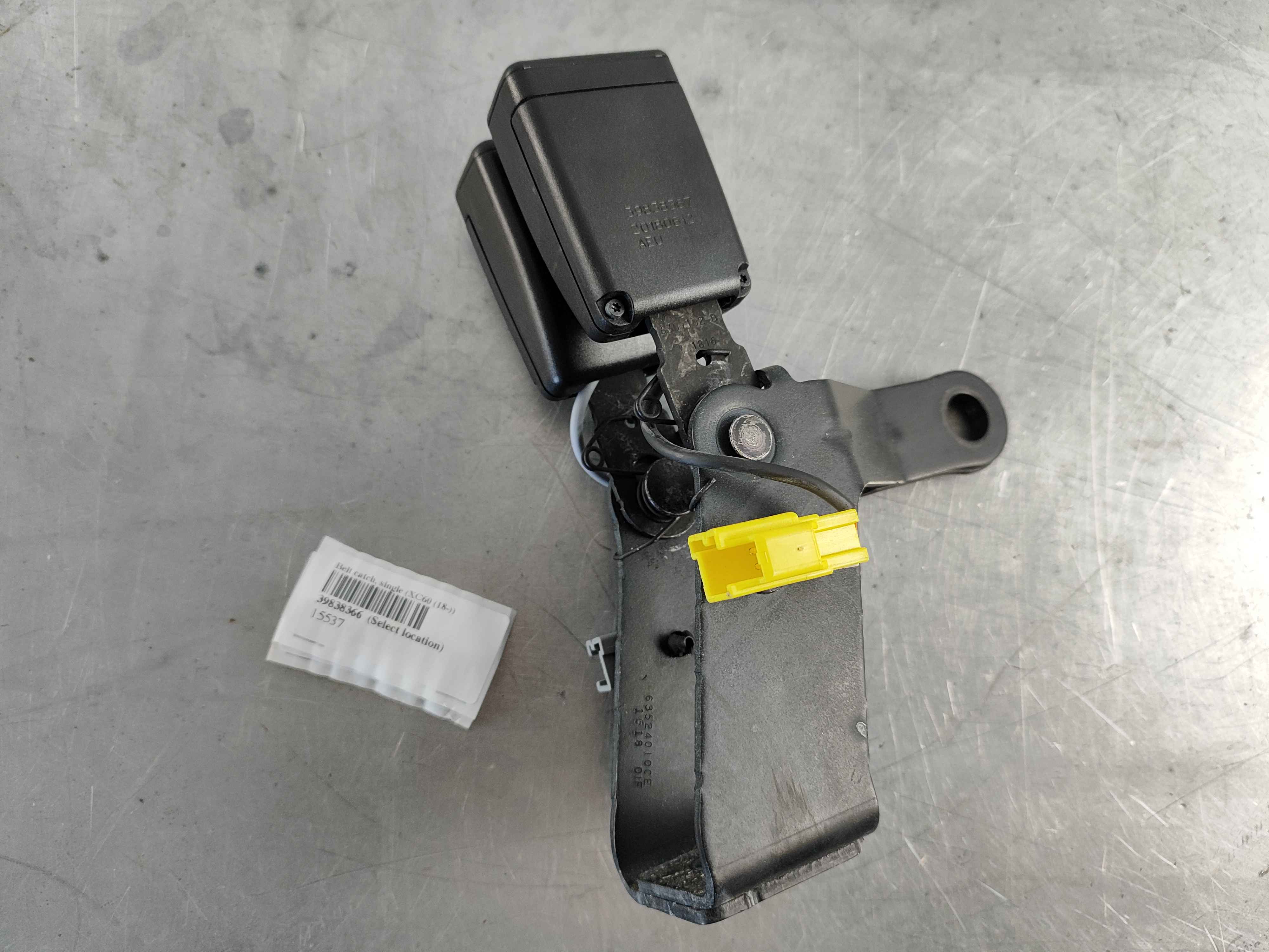 Belt catch, single (XC60 (18-))