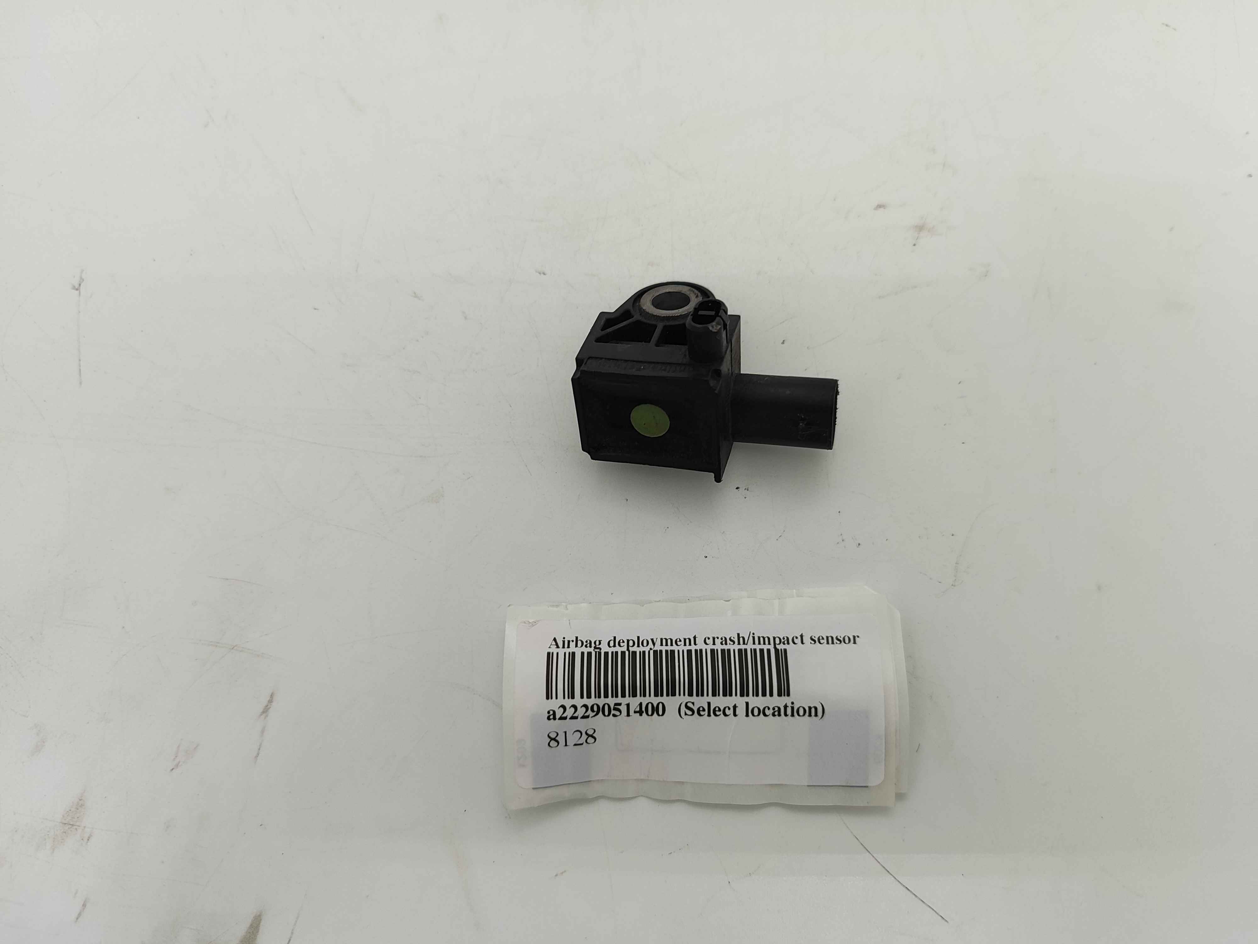 Airbag deployment crash/impact sensor