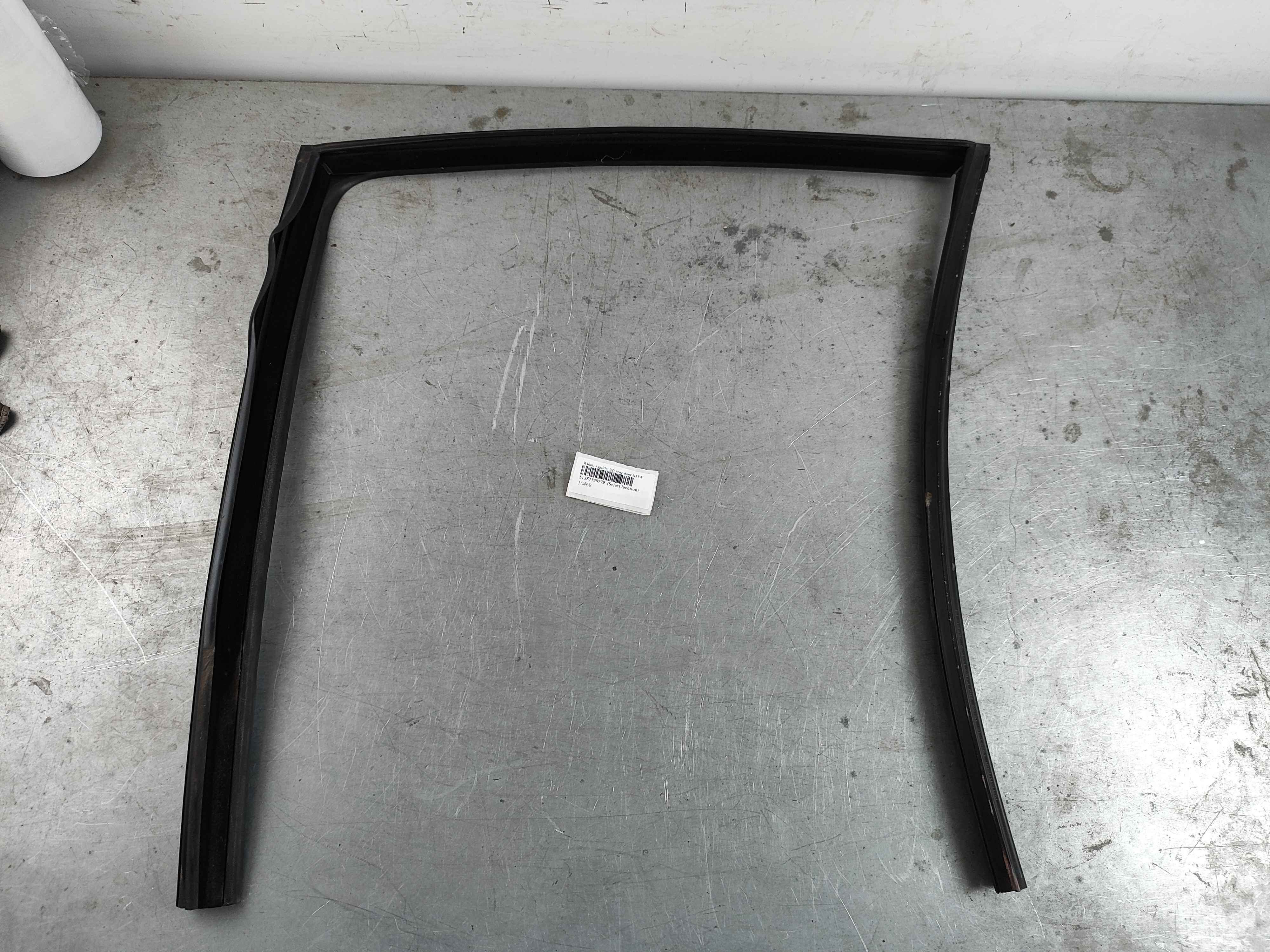 Window guide, left rear door BMW