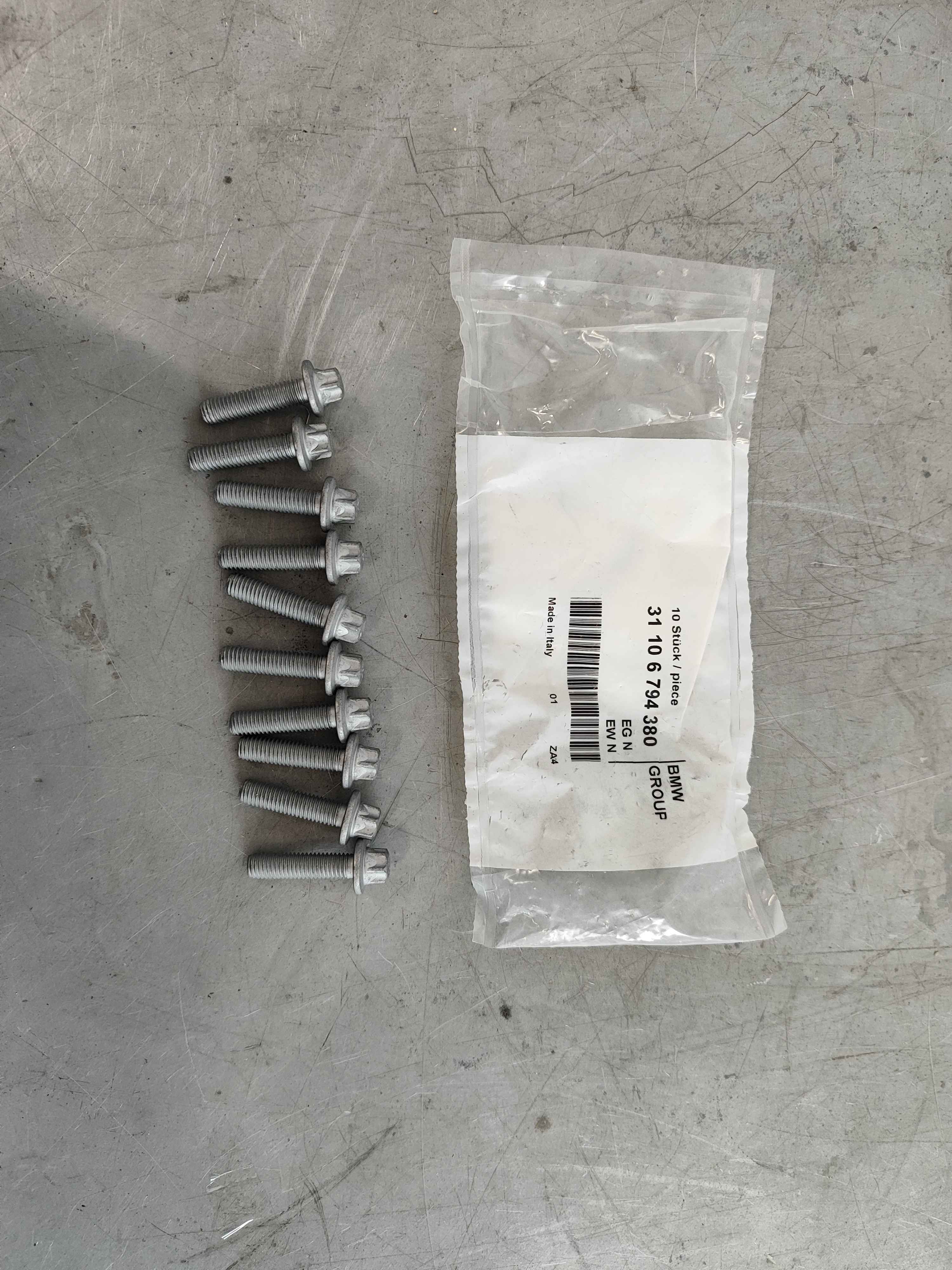 Torx bolt BMW