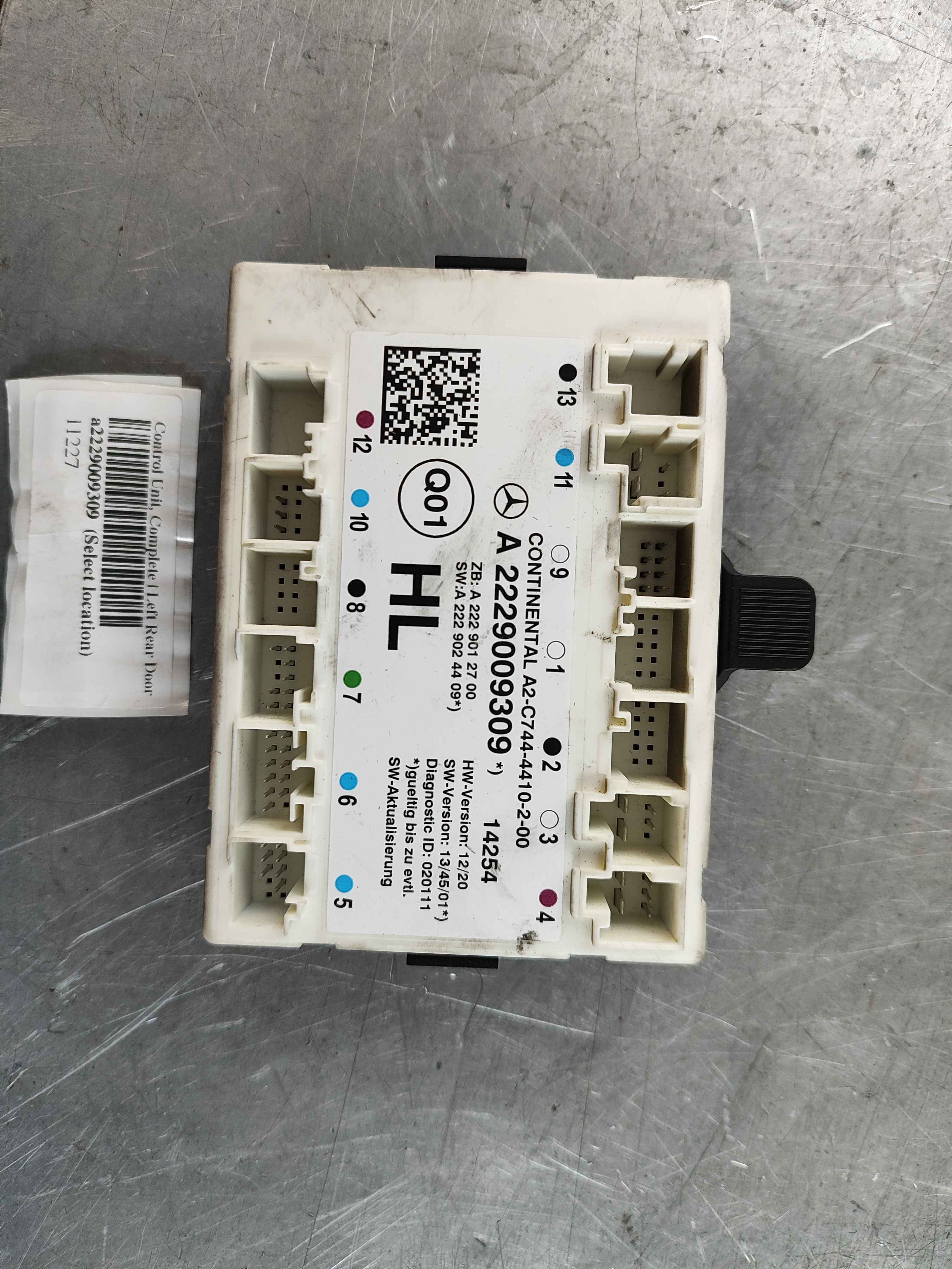 Control Unit, Complete | Left Rear Door